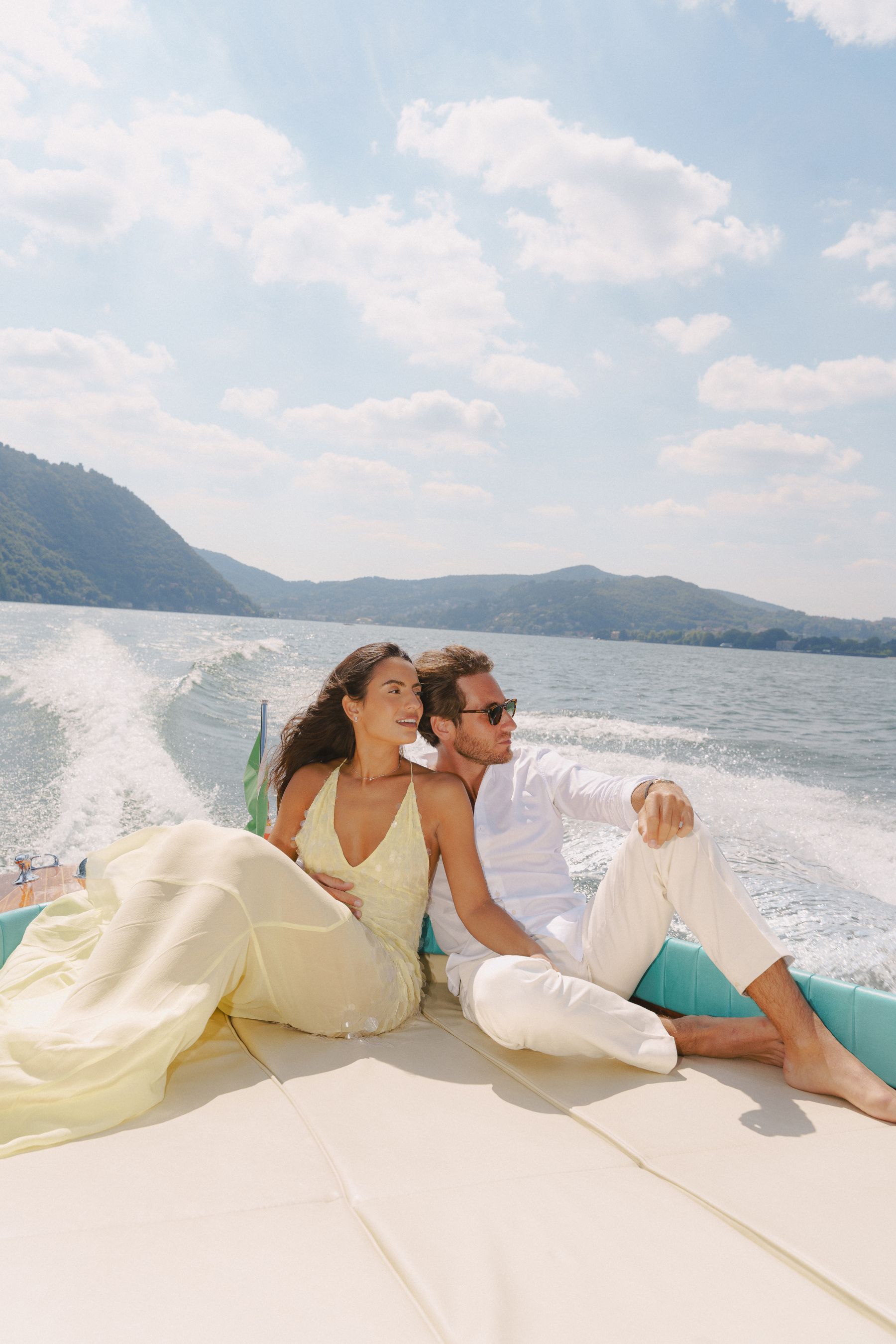 From a Paris Birthday Party to a Huppah on Lake Como: Carina &amp; Elie’s Wedding at The Villa Erba photo