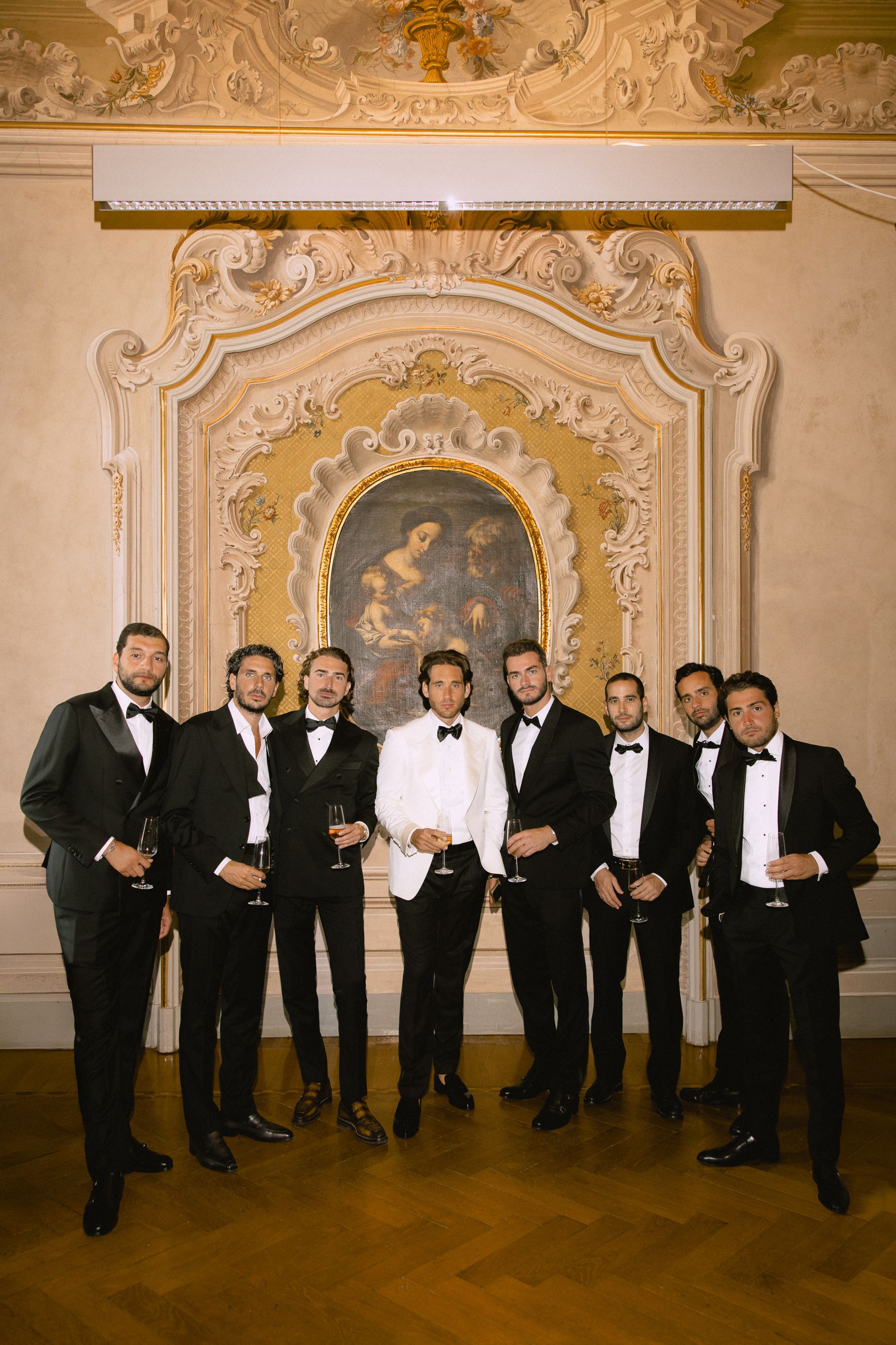 From a Paris Birthday Party to a Huppah on Lake Como: Carina &amp; Elie’s Wedding at The Villa Erba photo