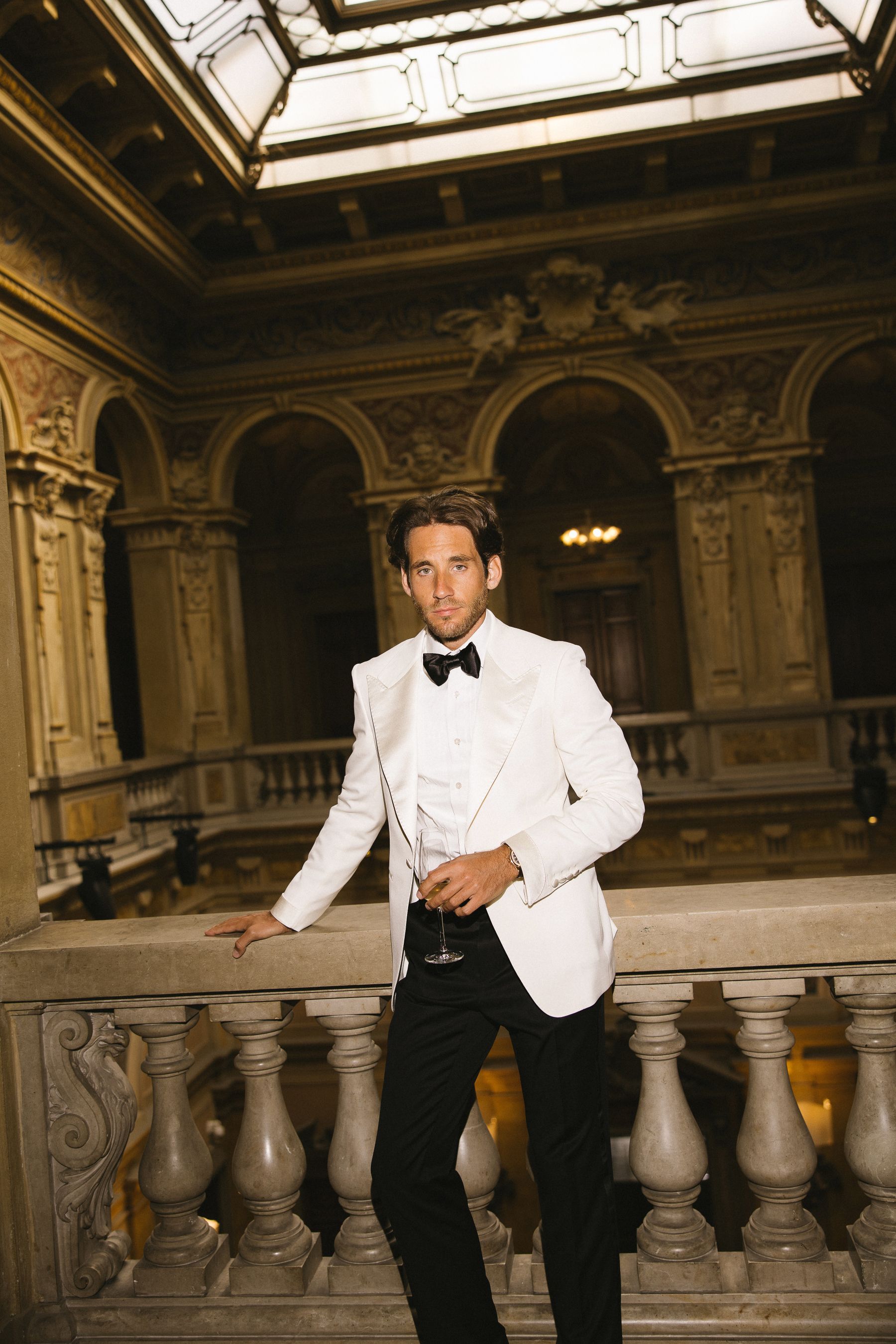 From a Paris Birthday Party to a Huppah on Lake Como: Carina &amp; Elie’s Wedding at The Villa Erba photo