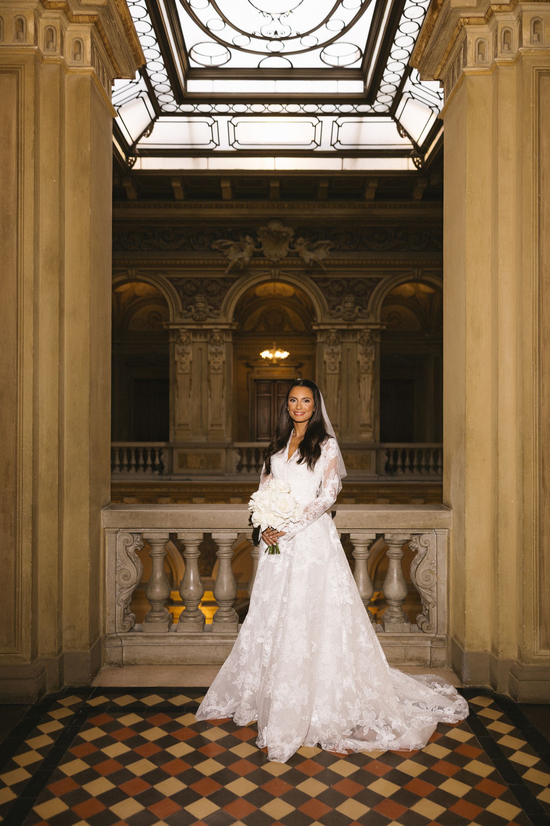 From a Paris Birthday Party to a Huppah on Lake Como: Carina &amp; Elie’s Wedding at The Villa Erba photo