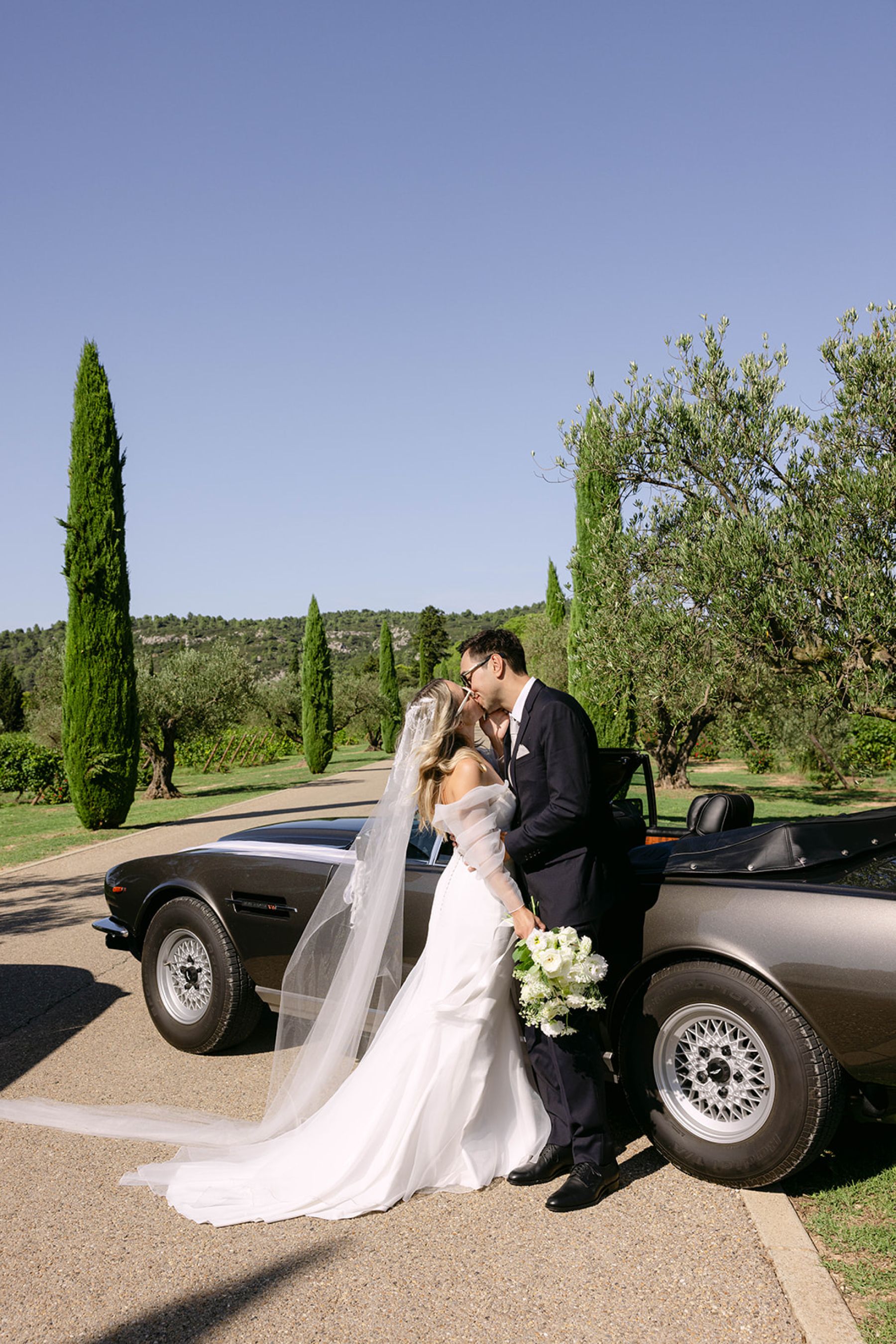 Twelve Years and One Valentine's Day Lunch: Elena &amp; Claude's Alpilles Wedding at Château d'Estoublon photo
