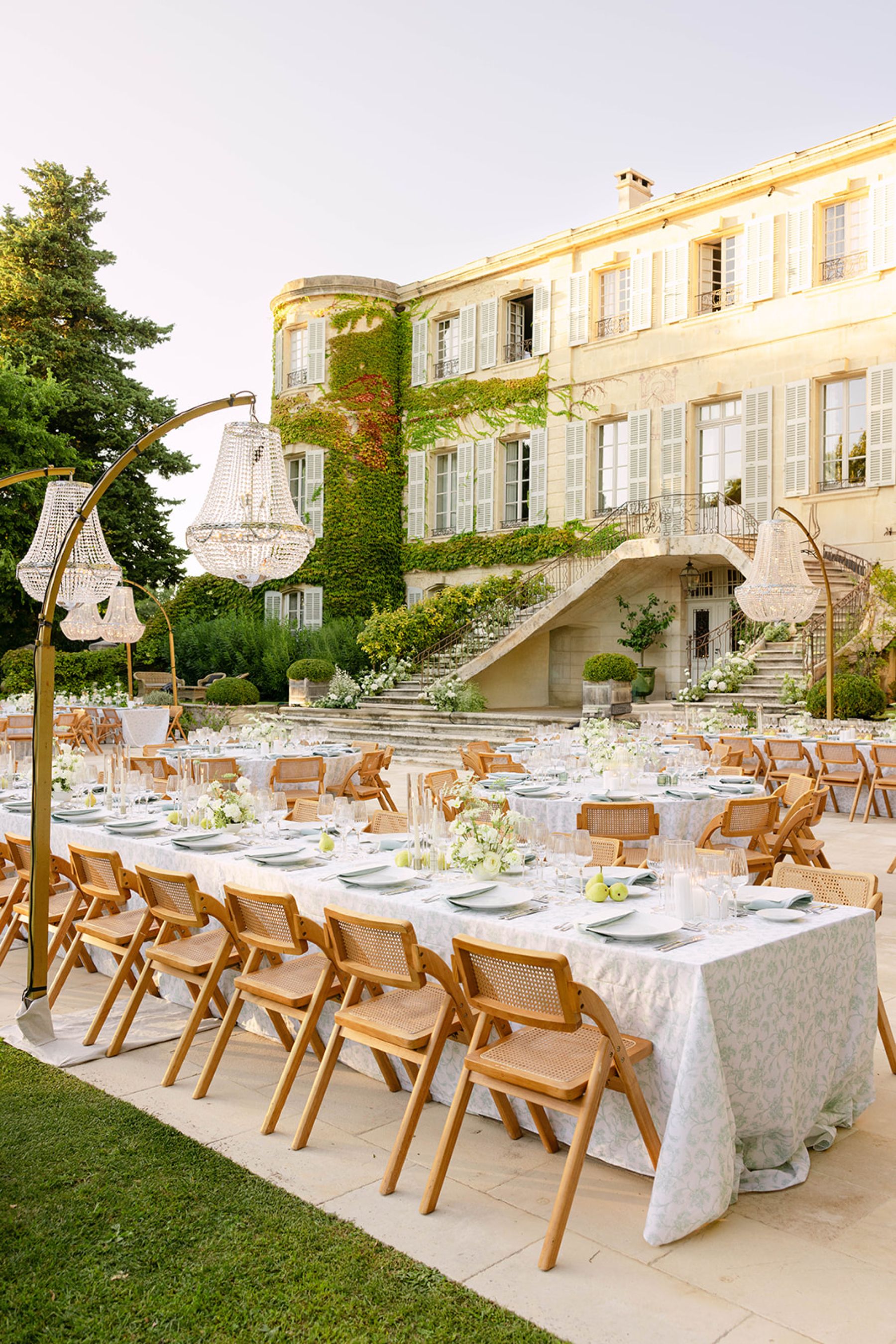 Twelve Years and One Valentine's Day Lunch: Elena &amp; Claude's Alpilles Wedding at Château d'Estoublon photo