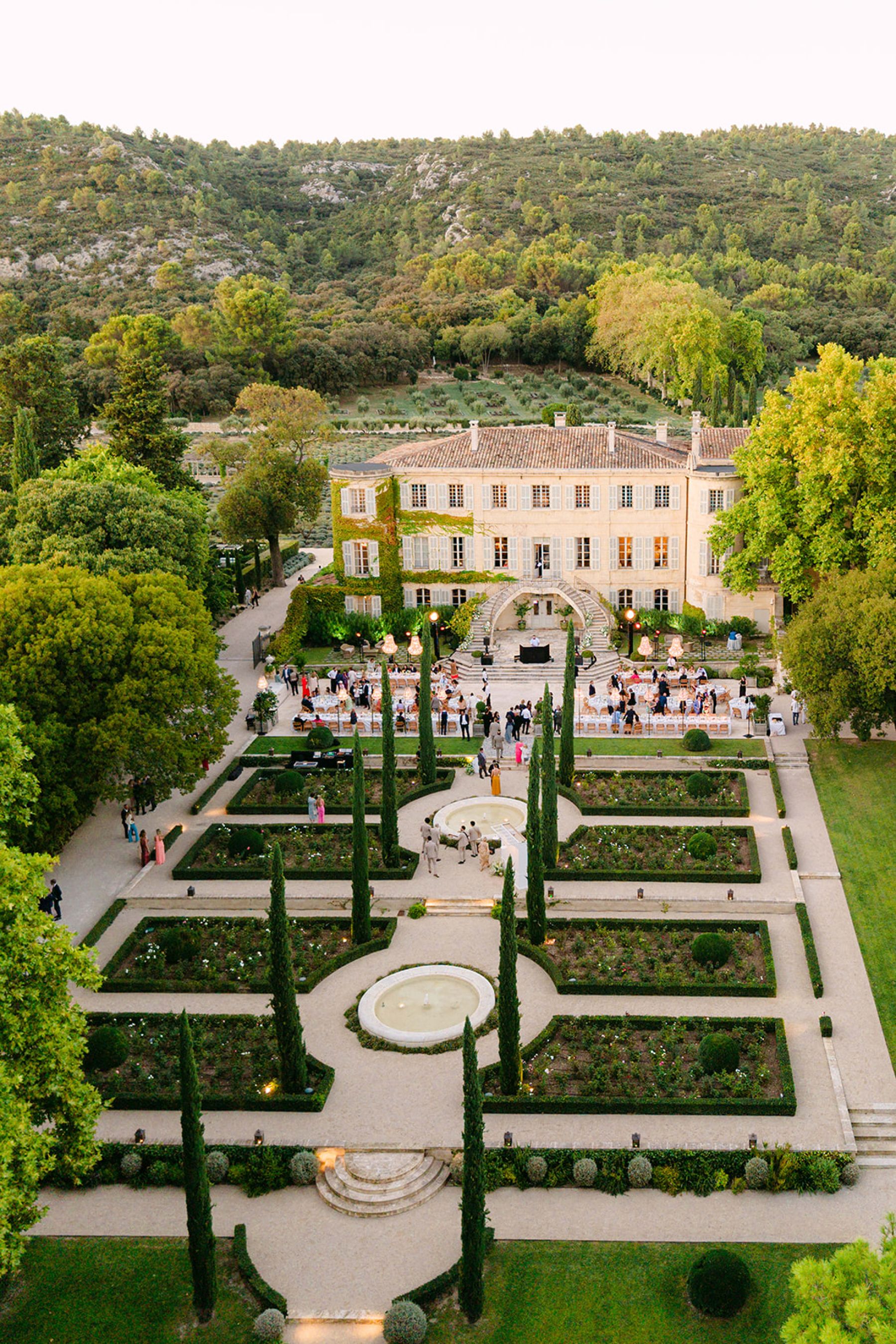 Twelve Years and One Valentine's Day Lunch: Elena &amp; Claude's Alpilles Wedding at Château d'Estoublon photo