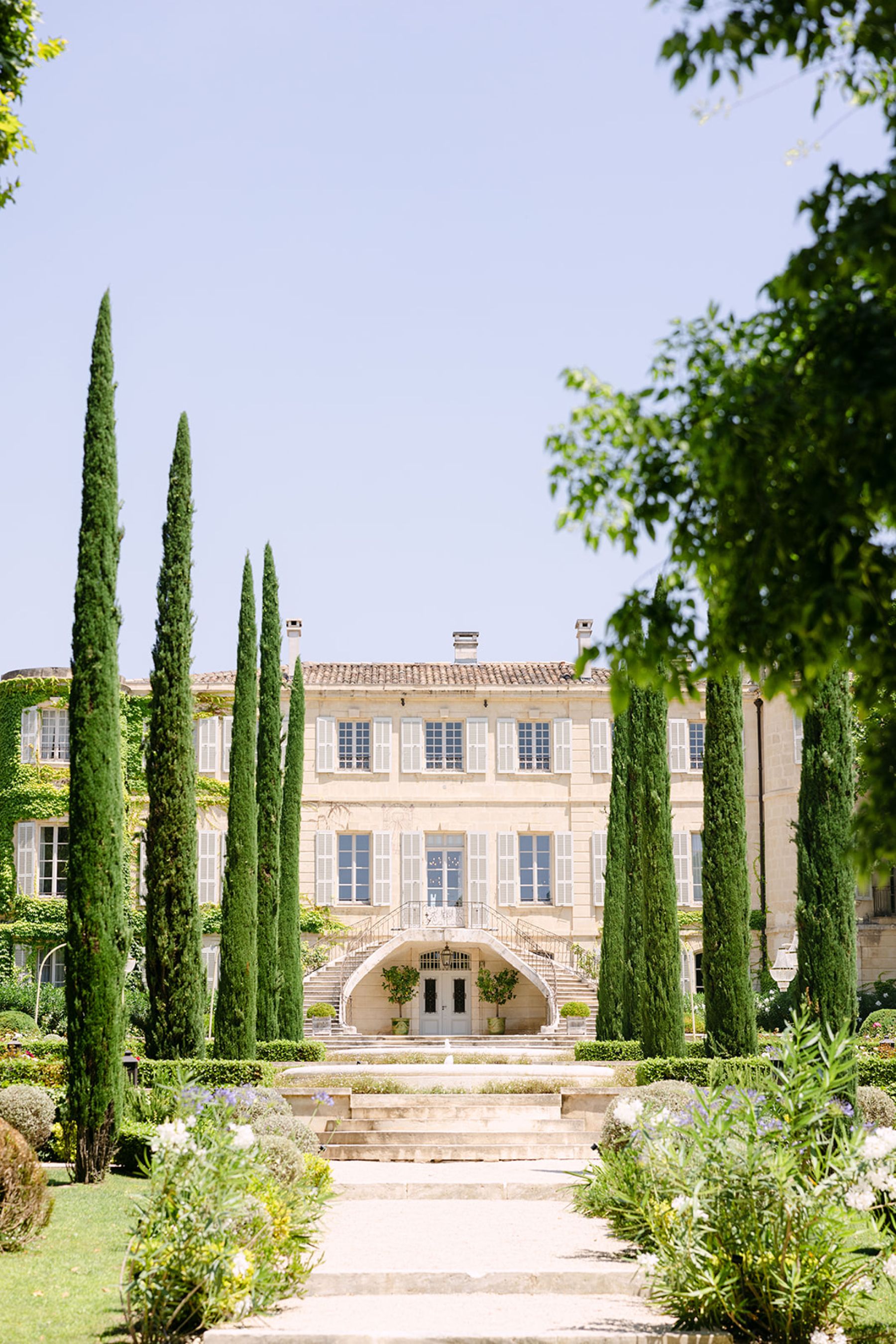 Twelve Years and One Valentine's Day Lunch: Elena &amp; Claude's Alpilles Wedding at Château d'Estoublon photo