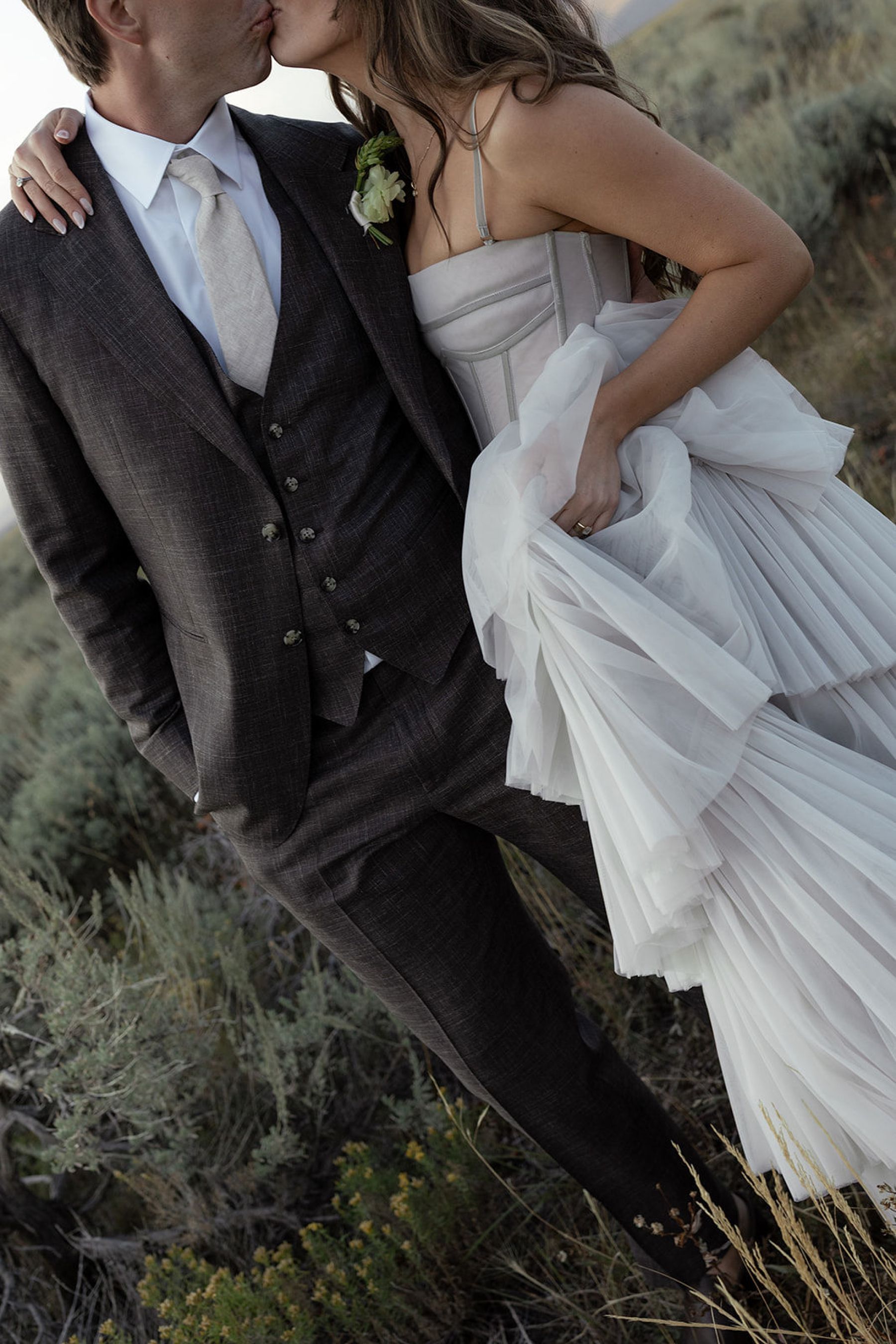 A Laugh-Cry Down the Aisle and Dinner Beneath the Aspens: Olivia &amp; Zach's Wedding at Their Family Property in Silverthorne photo