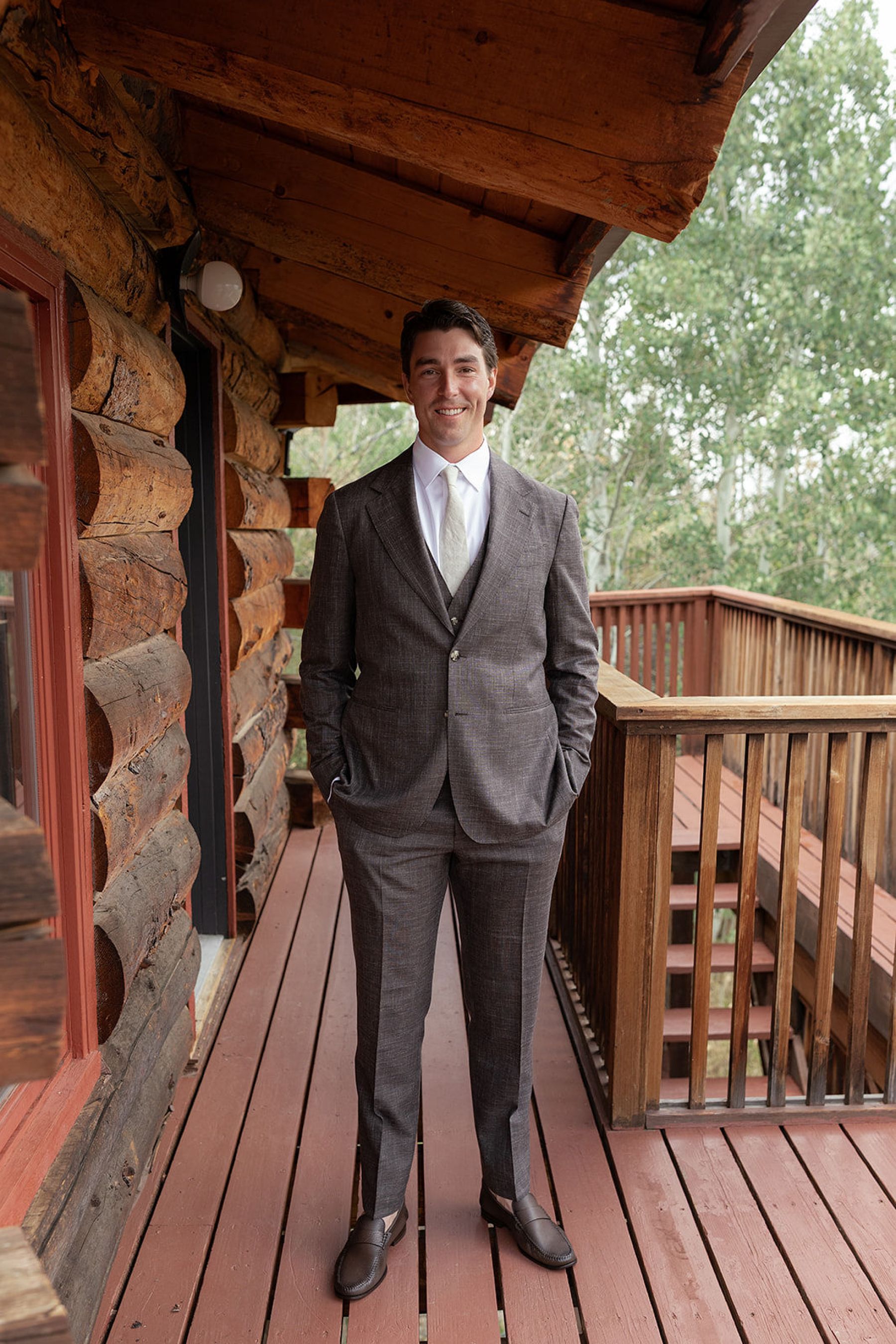 A Laugh-Cry Down the Aisle and Dinner Beneath the Aspens: Olivia &amp; Zach's Wedding at Their Family Property in Silverthorne photo