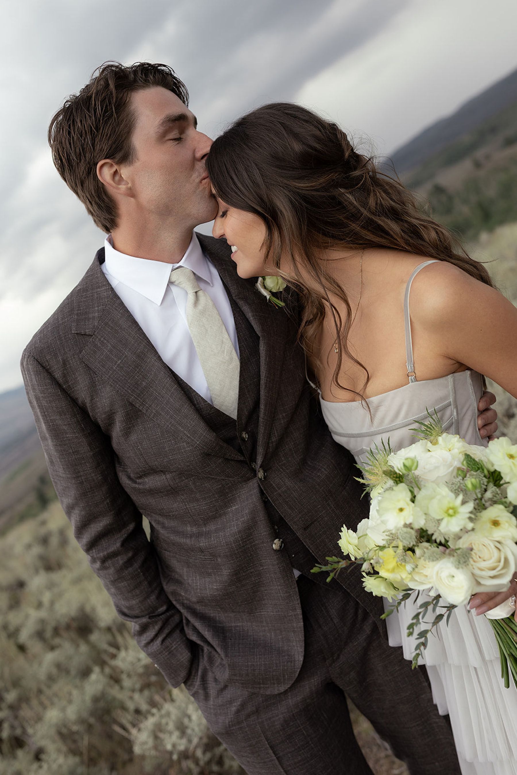 A Laugh-Cry Down the Aisle and Dinner Beneath the Aspens: Olivia &amp; Zach's Wedding at Their Family Property in Silverthorne photo