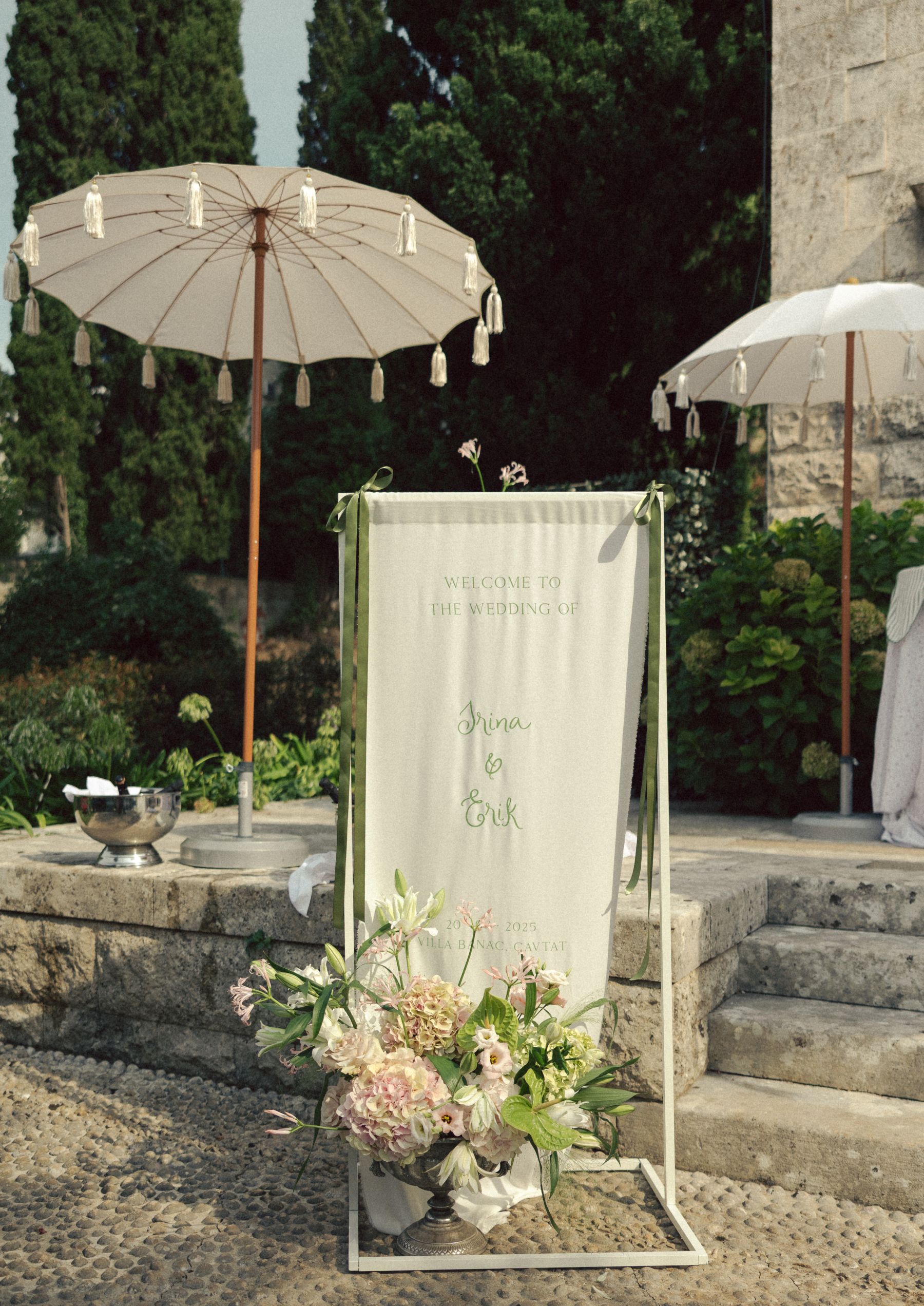 Ten Years, Seventy Guests, and the Adriatic as a Backdrop: Irina &amp; Erik's Wedding at Villa Banac photo