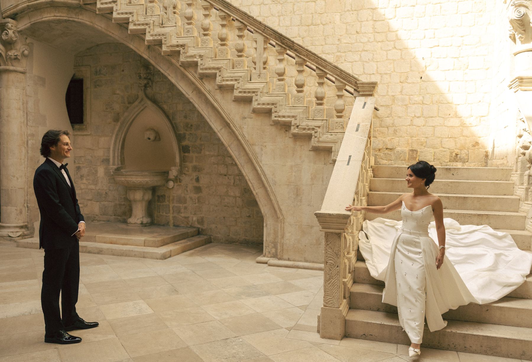 Ten Years, Seventy Guests, and the Adriatic as a Backdrop: Irina &amp; Erik's Wedding at Villa Banac photo