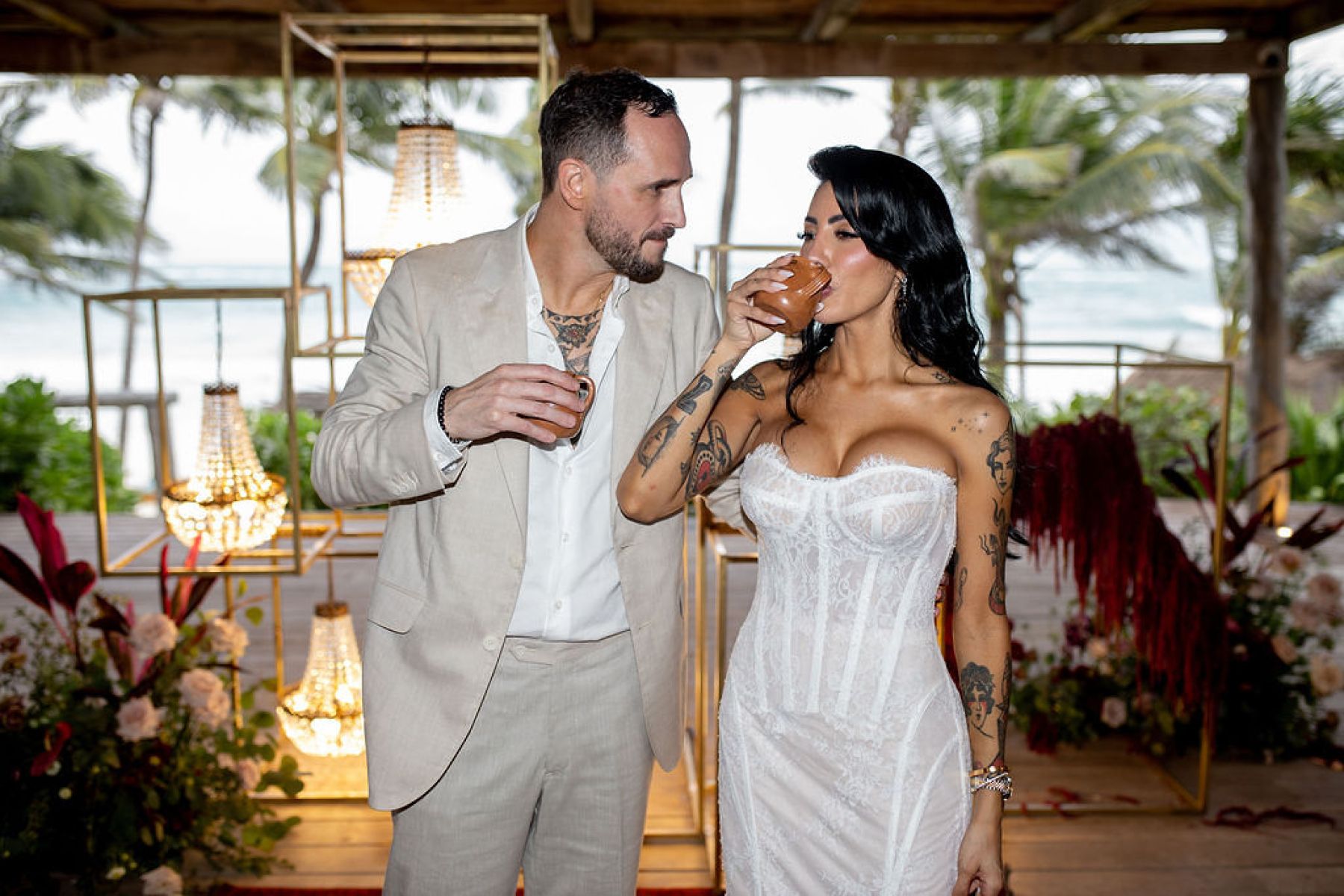 Wild, Lush, and Entirely Theirs: Sarah &amp; Keith's Wedding at La Valise Tulum photo