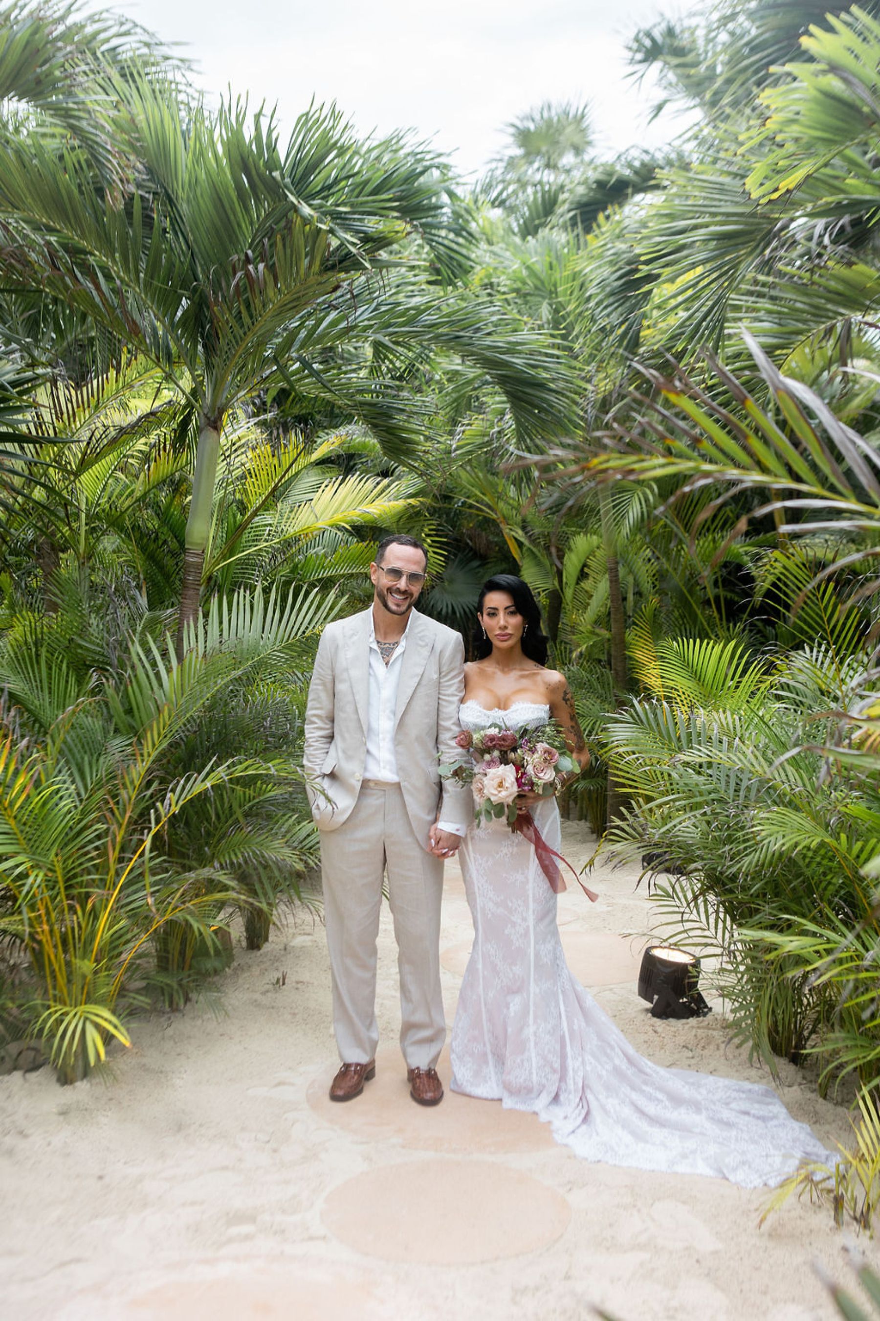 Wild, Lush, and Entirely Theirs: Sarah &amp; Keith's Wedding at La Valise Tulum photo