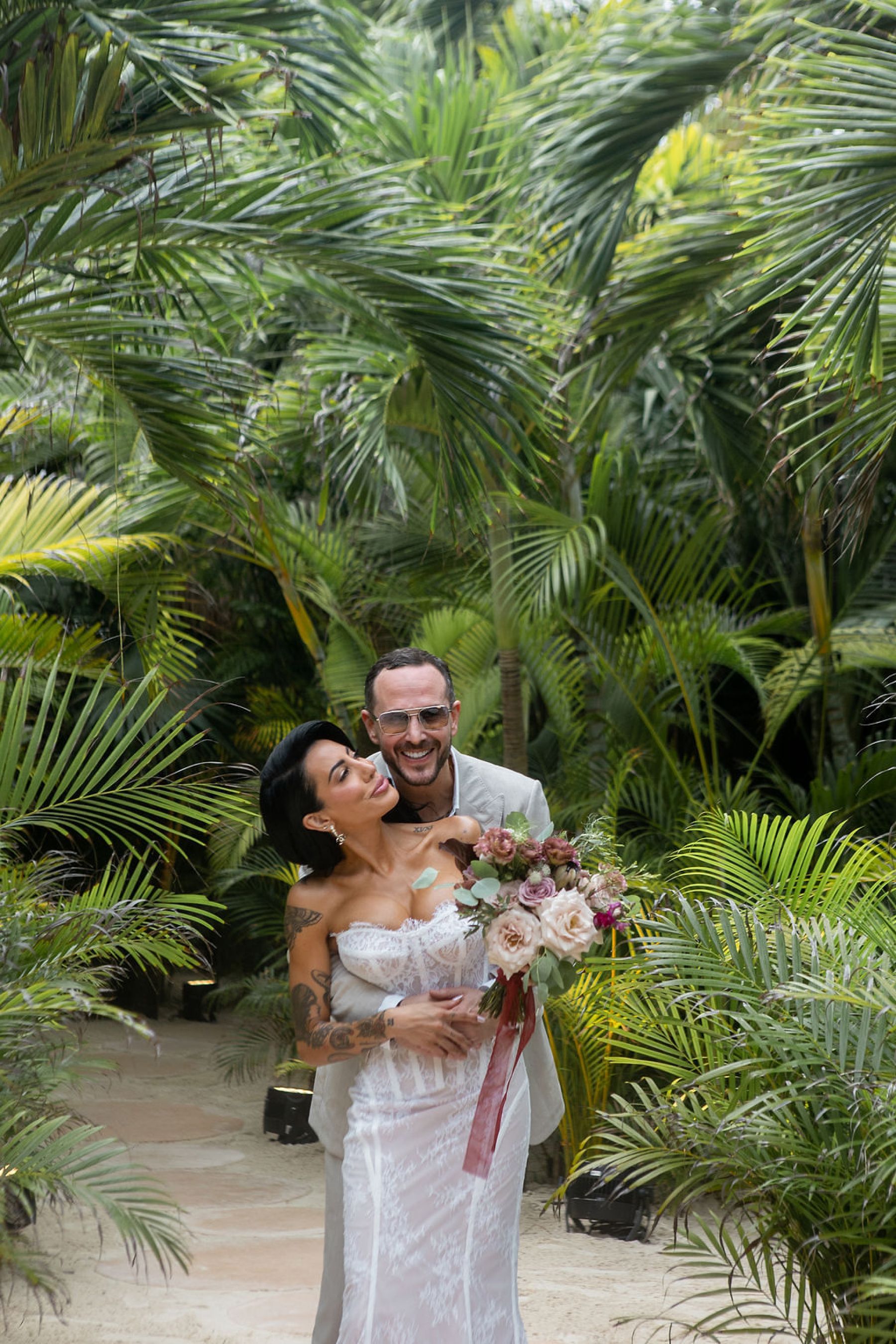 Wild, Lush, and Entirely Theirs: Sarah &amp; Keith's Wedding at La Valise Tulum photo
