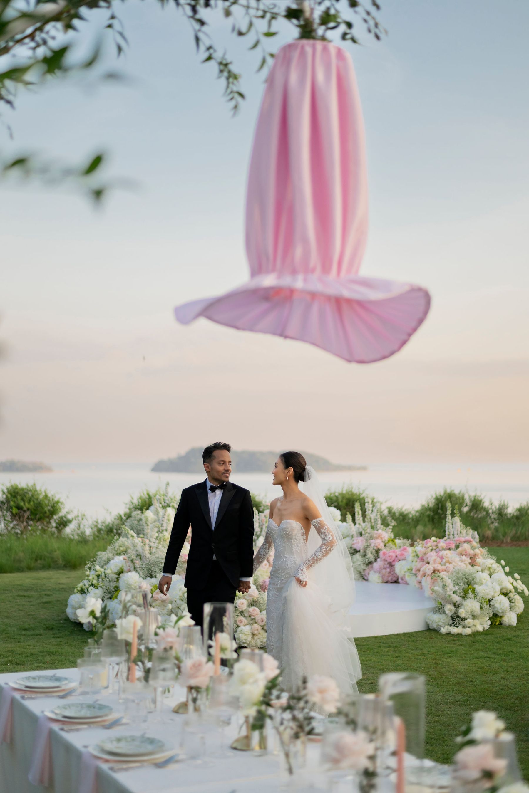 He Took 163 Flights to Get to Her: Kiki &amp; Thavidu's Wedding at COMO Point Yamu, Phuket photo