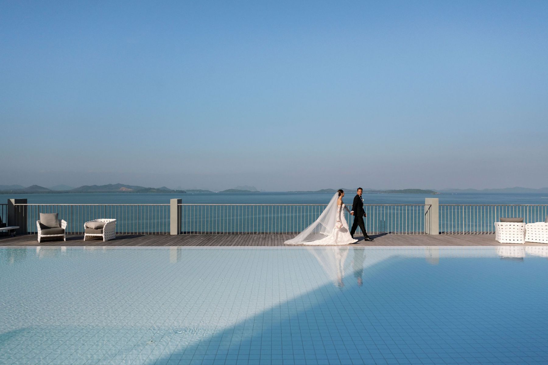 He Took 163 Flights to Get to Her: Kiki &amp; Thavidu's Wedding at COMO Point Yamu, Phuket photo