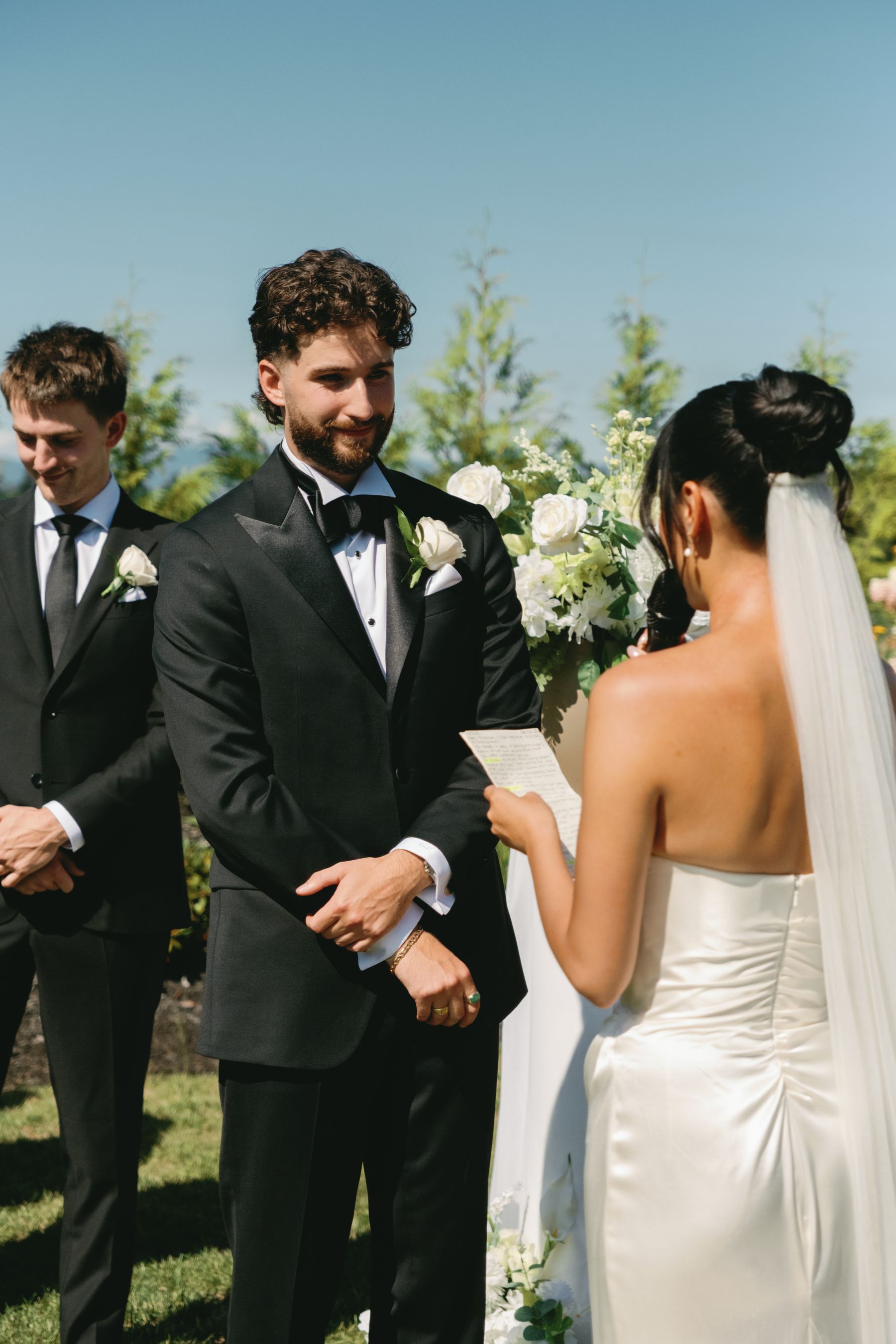 A Vineyard, a Vow, and a Tuscan Dream Come True: Breanna &amp; Michael's Wedding at Otter Trail Winery photo