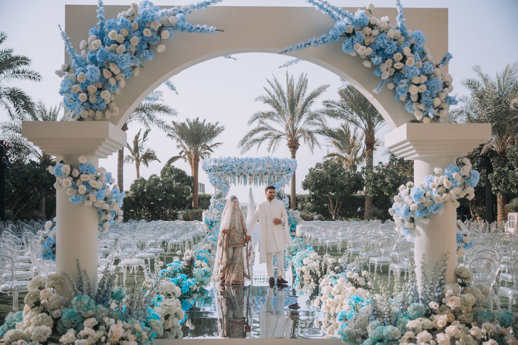 Four Venues, Four Nights, One Love Story: Shifa &amp; Shahzeb's Wedding at Atlantis The Royal, Dubai photo