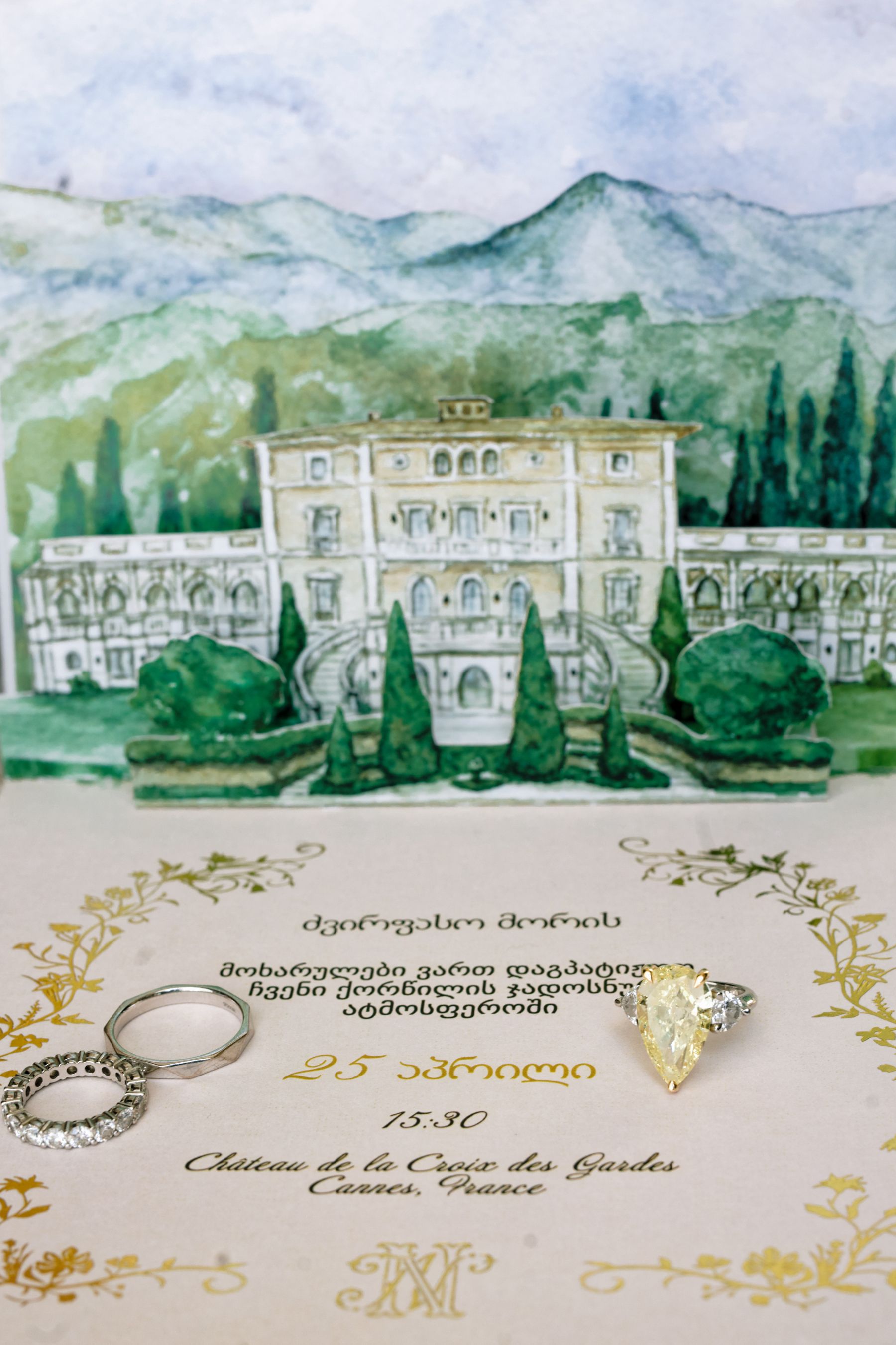 “The Kind of Wedding Every Girl Dreams Of”: Nika &amp; Nika’s Wedding at Château de la Croix des Gardes, Cannes photo