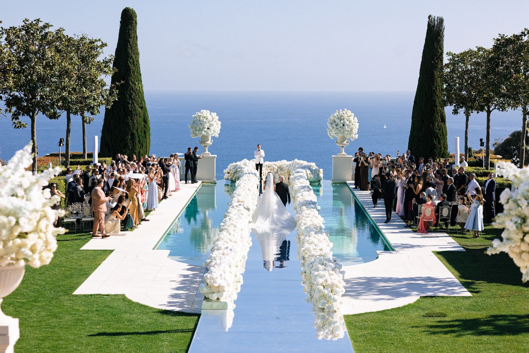 “The Kind of Wedding Every Girl Dreams Of”: Nika &amp; Nika’s Wedding at Château de la Croix des Gardes, Cannes photo
