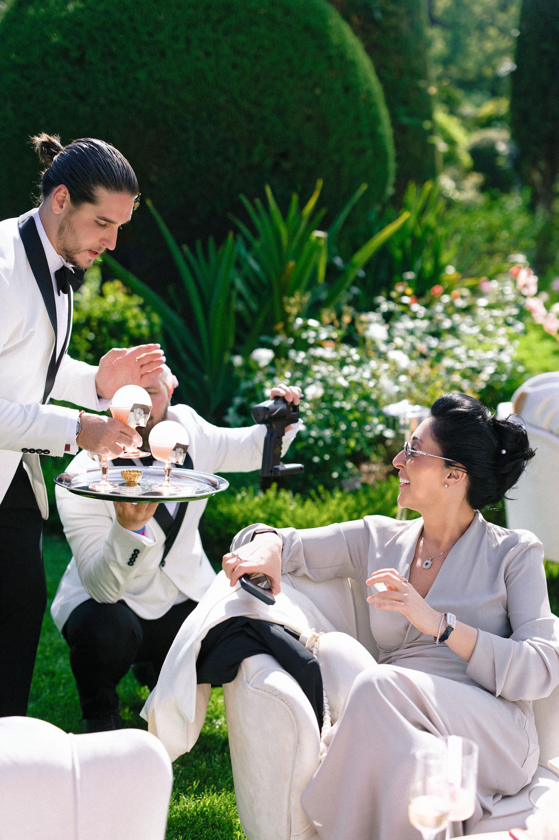 “The Kind of Wedding Every Girl Dreams Of”: Nika &amp; Nika’s Wedding at Château de la Croix des Gardes, Cannes photo