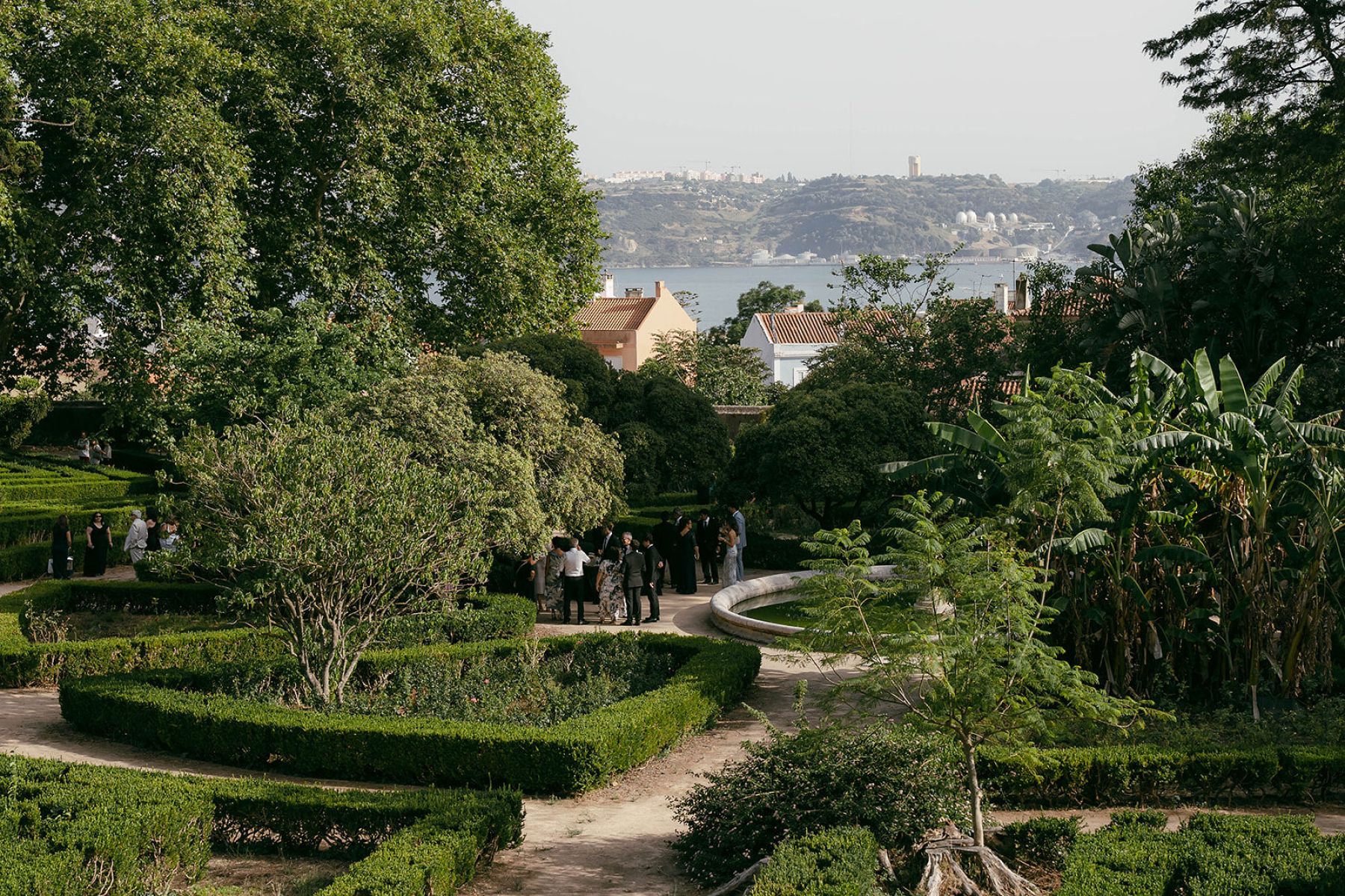 They Said Yes at Lake Como and Got Married in Lisbon: Brittney &amp; Luis's Wedding at Vandelli Botanical Gardens photo