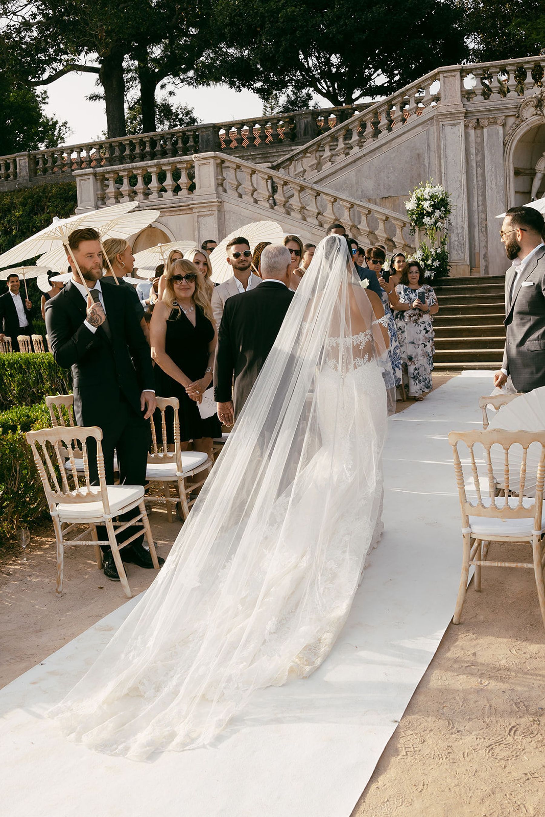 They Said Yes at Lake Como and Got Married in Lisbon: Brittney &amp; Luis's Wedding at Vandelli Botanical Gardens photo