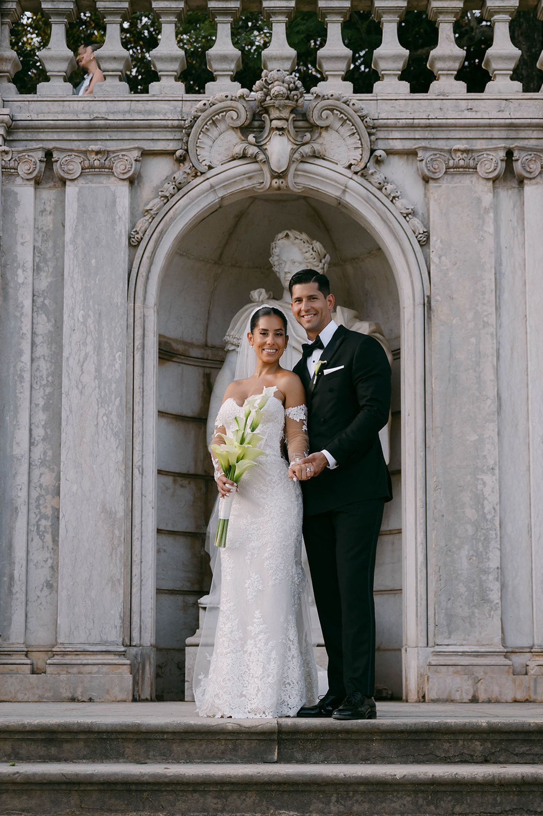 They Said Yes at Lake Como and Got Married in Lisbon: Brittney &amp; Luis's Wedding at Vandelli Botanical Gardens photo