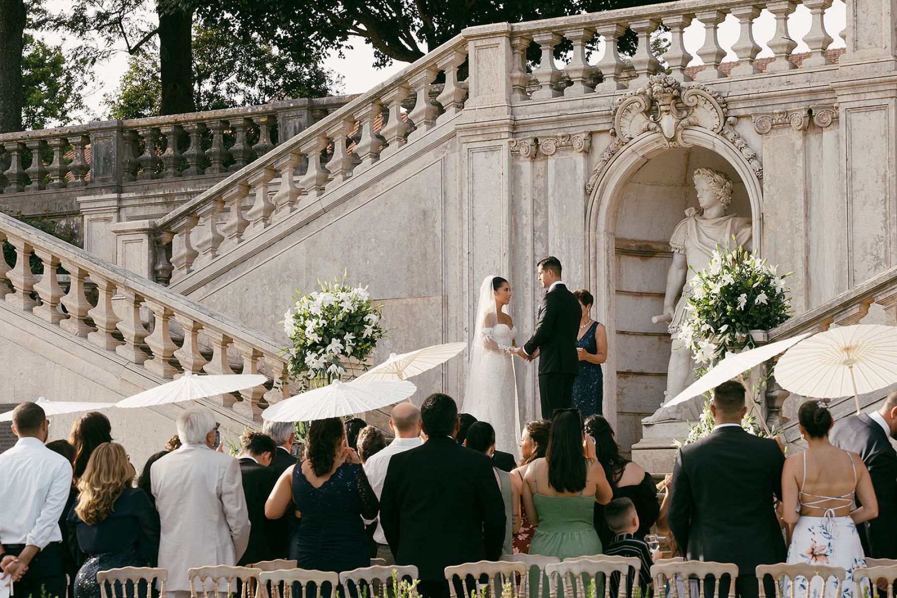 They Said Yes at Lake Como and Got Married in Lisbon: Brittney &amp; Luis's Wedding at Vandelli Botanical Gardens photo