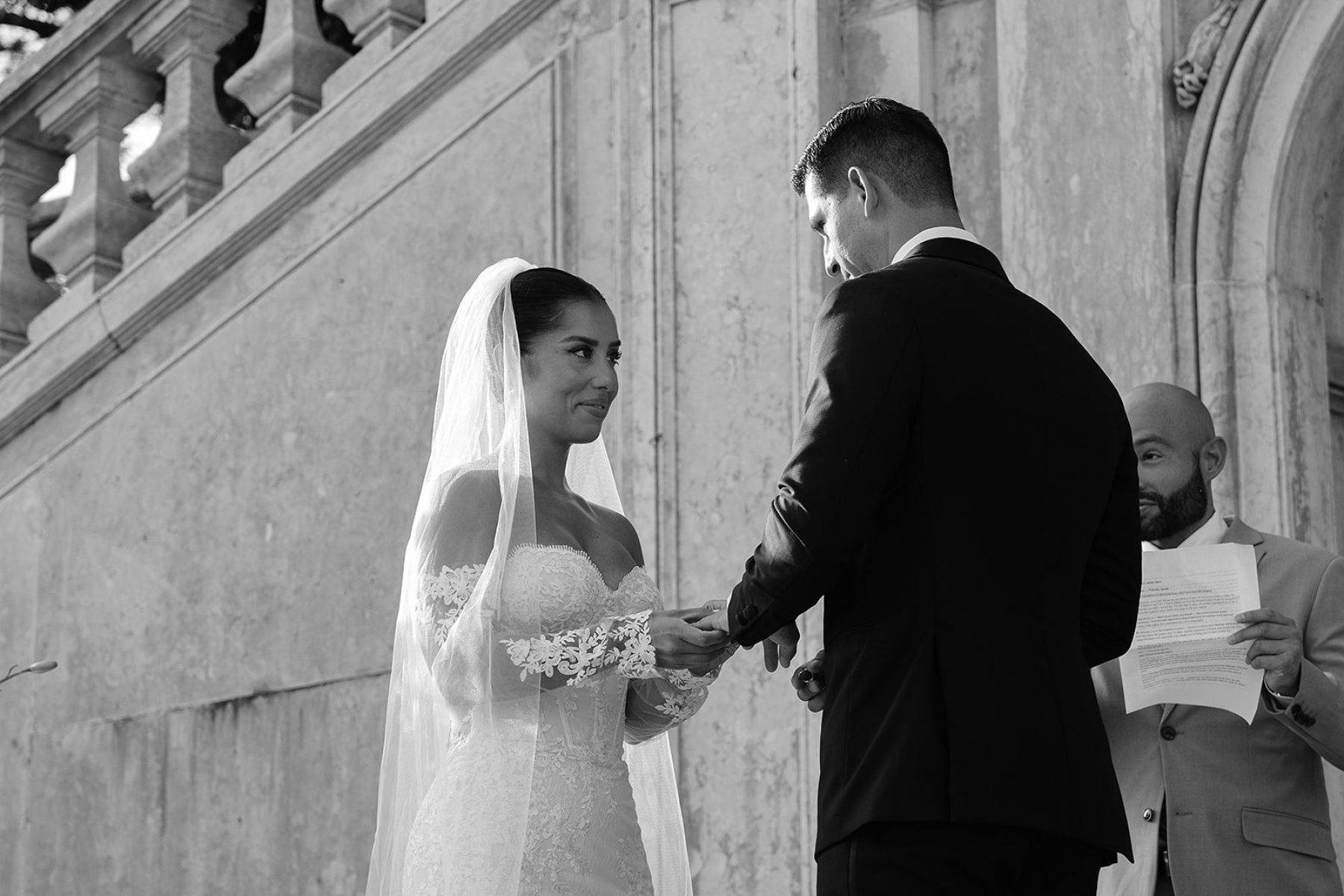 They Said Yes at Lake Como and Got Married in Lisbon: Brittney &amp; Luis's Wedding at Vandelli Botanical Gardens photo