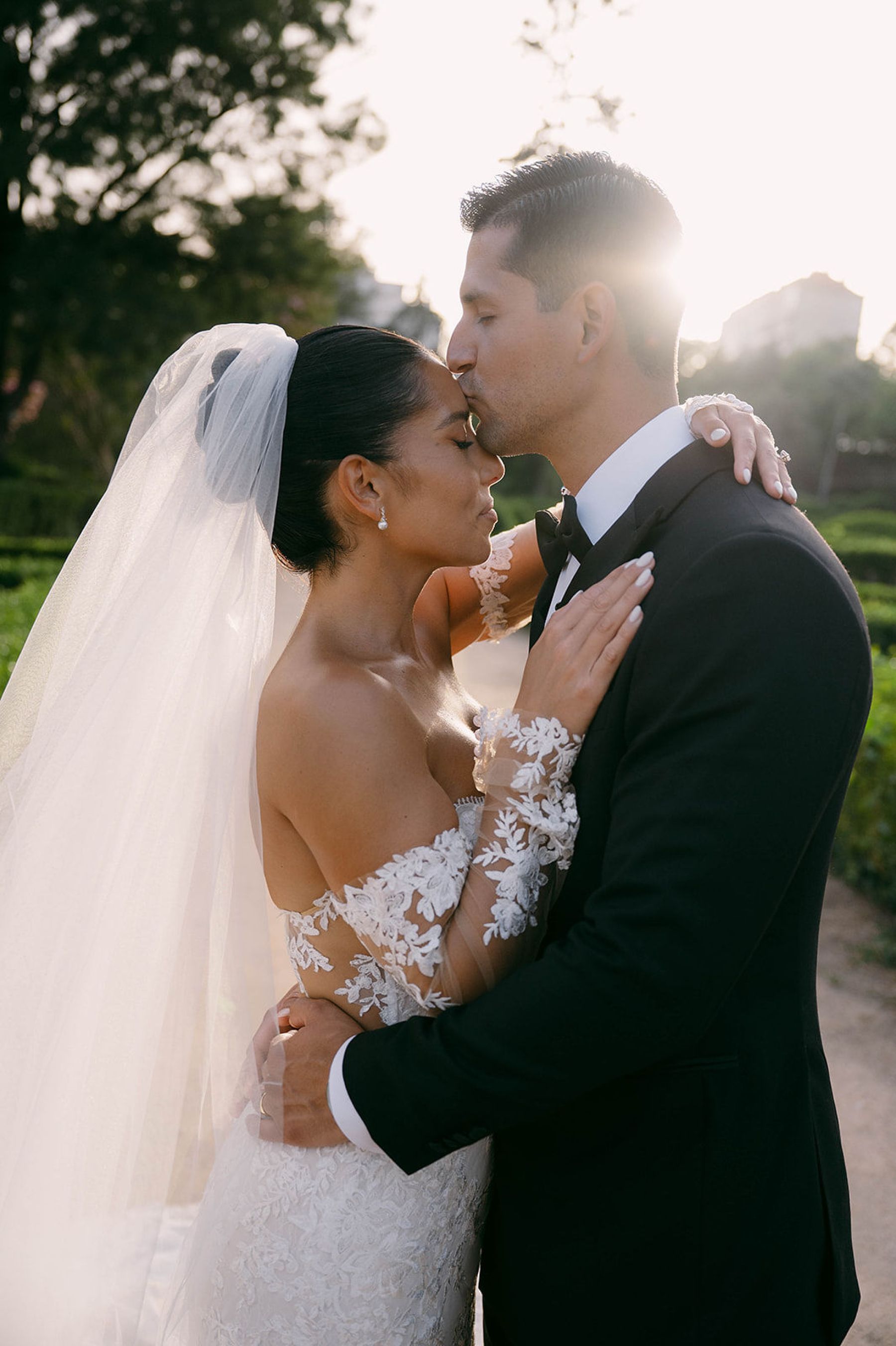 They Said Yes at Lake Como and Got Married in Lisbon: Brittney &amp; Luis's Wedding at Vandelli Botanical Gardens photo