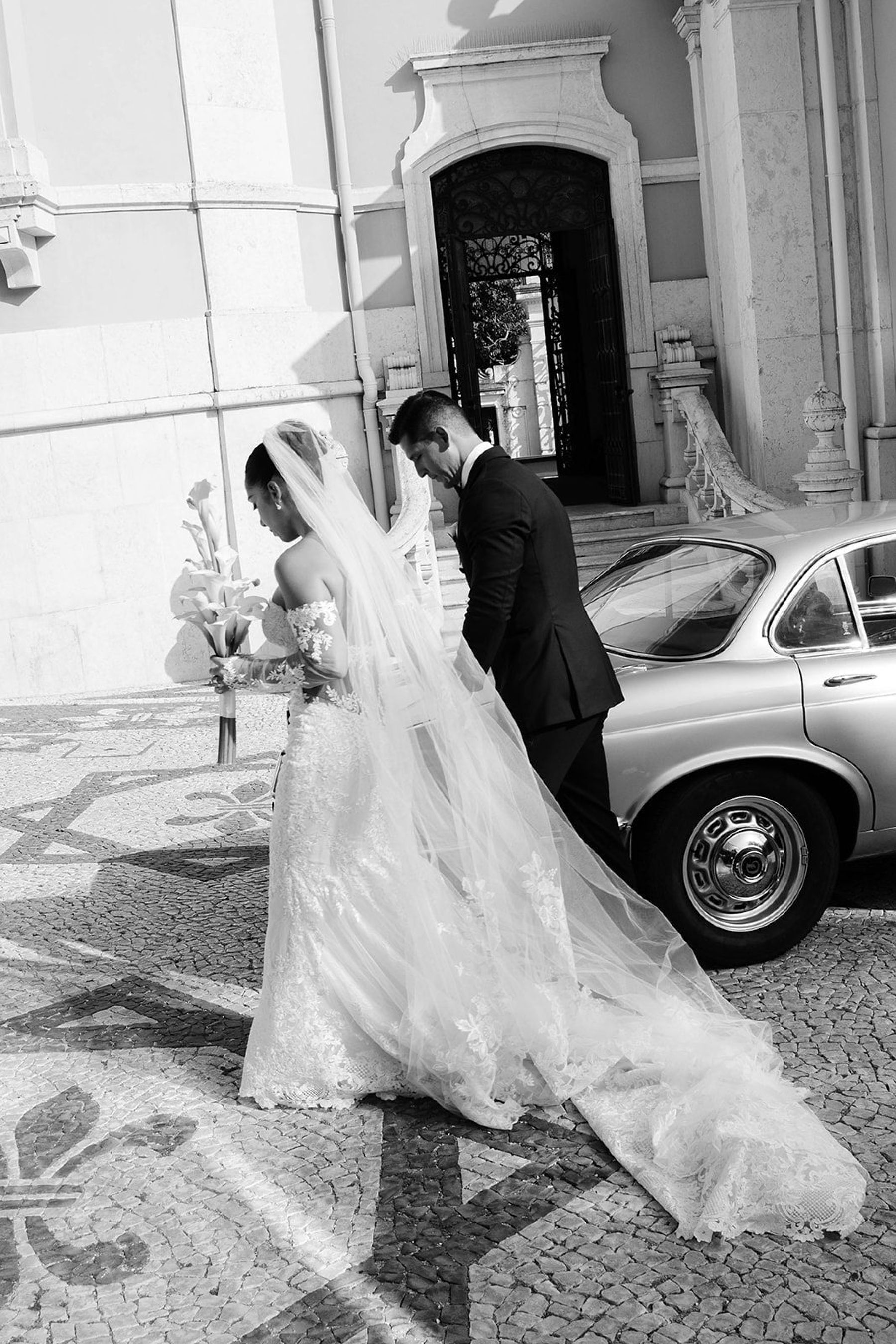 They Said Yes at Lake Como and Got Married in Lisbon: Brittney &amp; Luis's Wedding at Vandelli Botanical Gardens photo