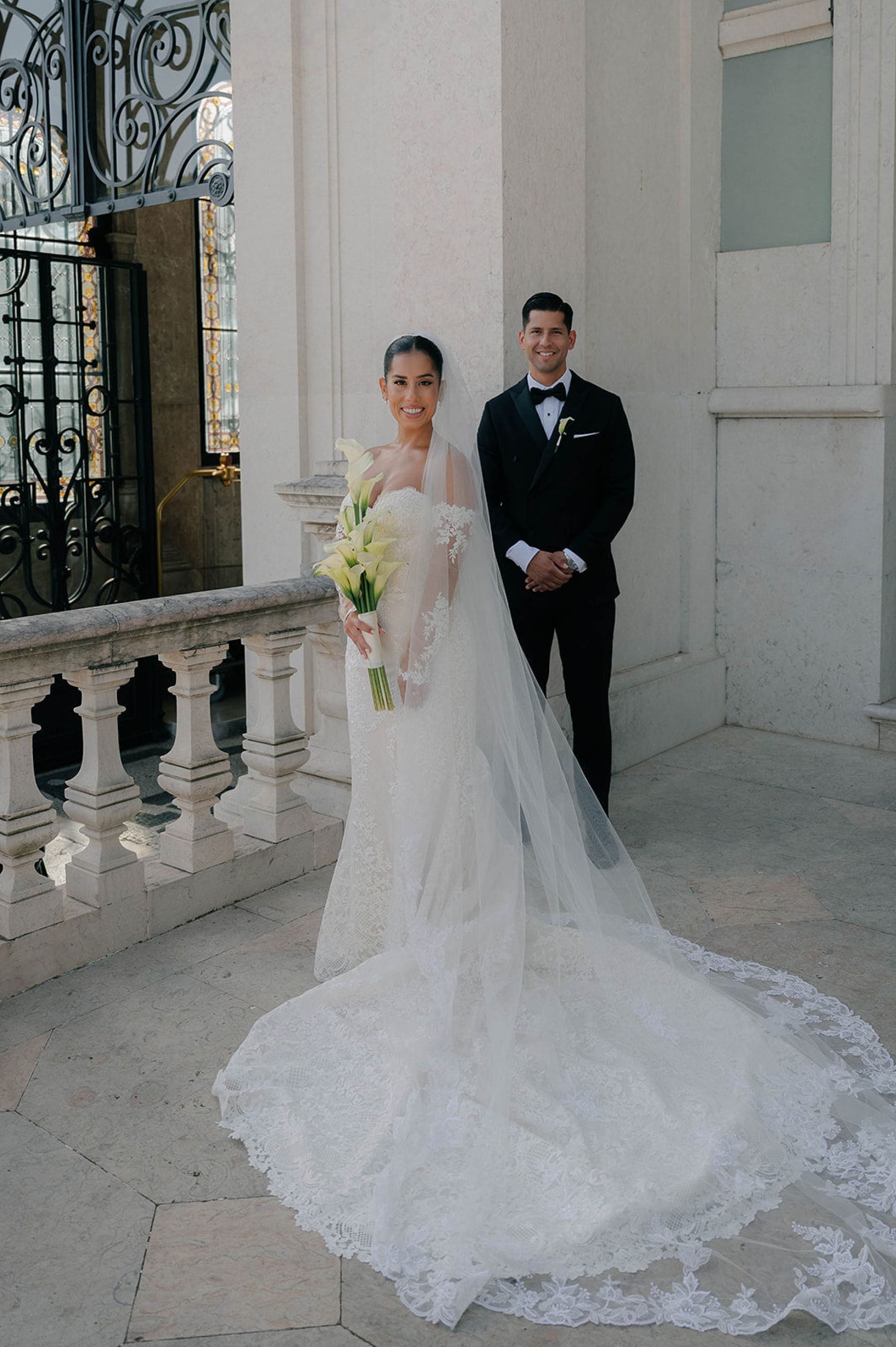 They Said Yes at Lake Como and Got Married in Lisbon: Brittney &amp; Luis's Wedding at Vandelli Botanical Gardens photo