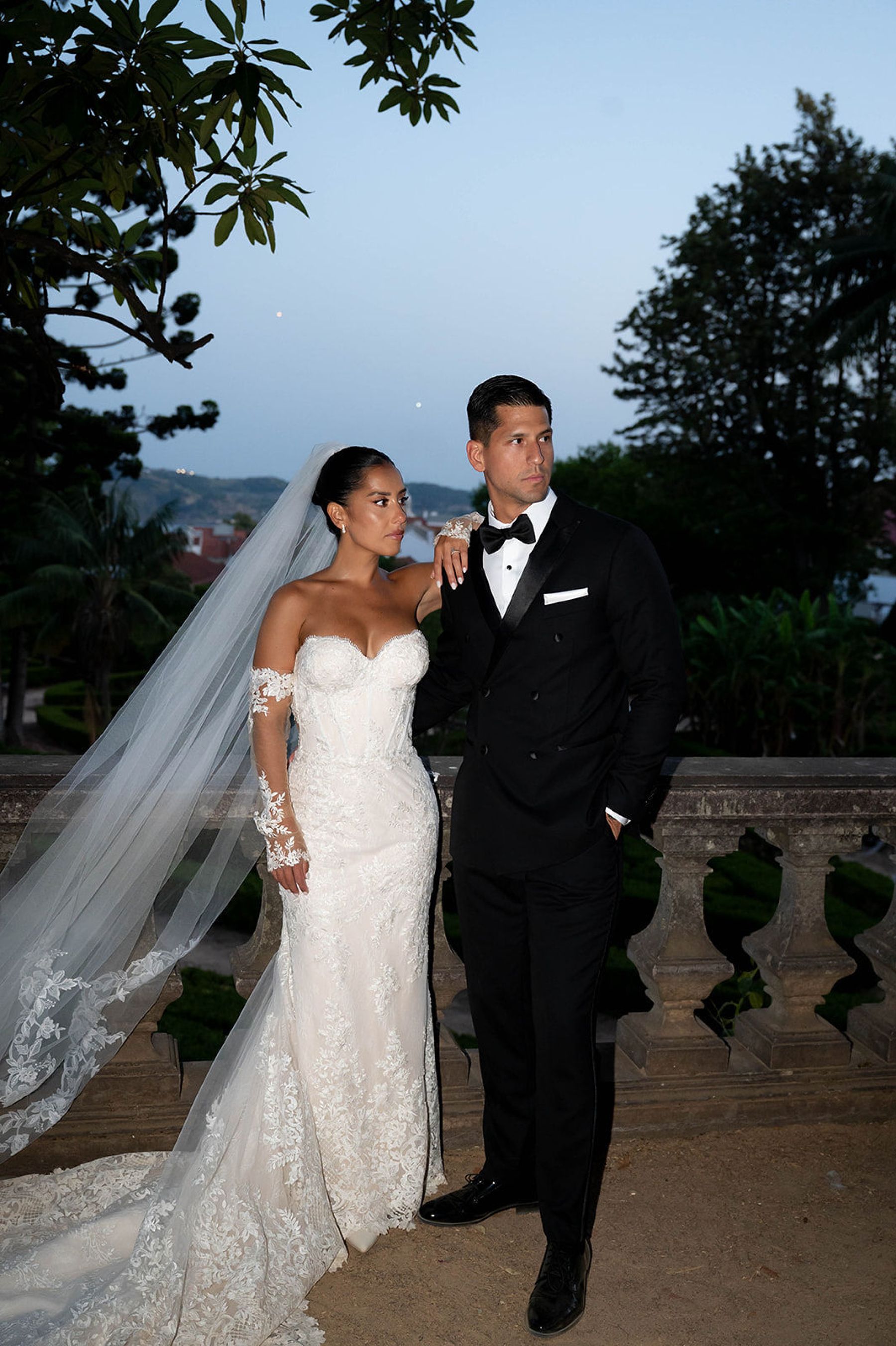 They Said Yes at Lake Como and Got Married in Lisbon: Brittney &amp; Luis's Wedding at Vandelli Botanical Gardens photo