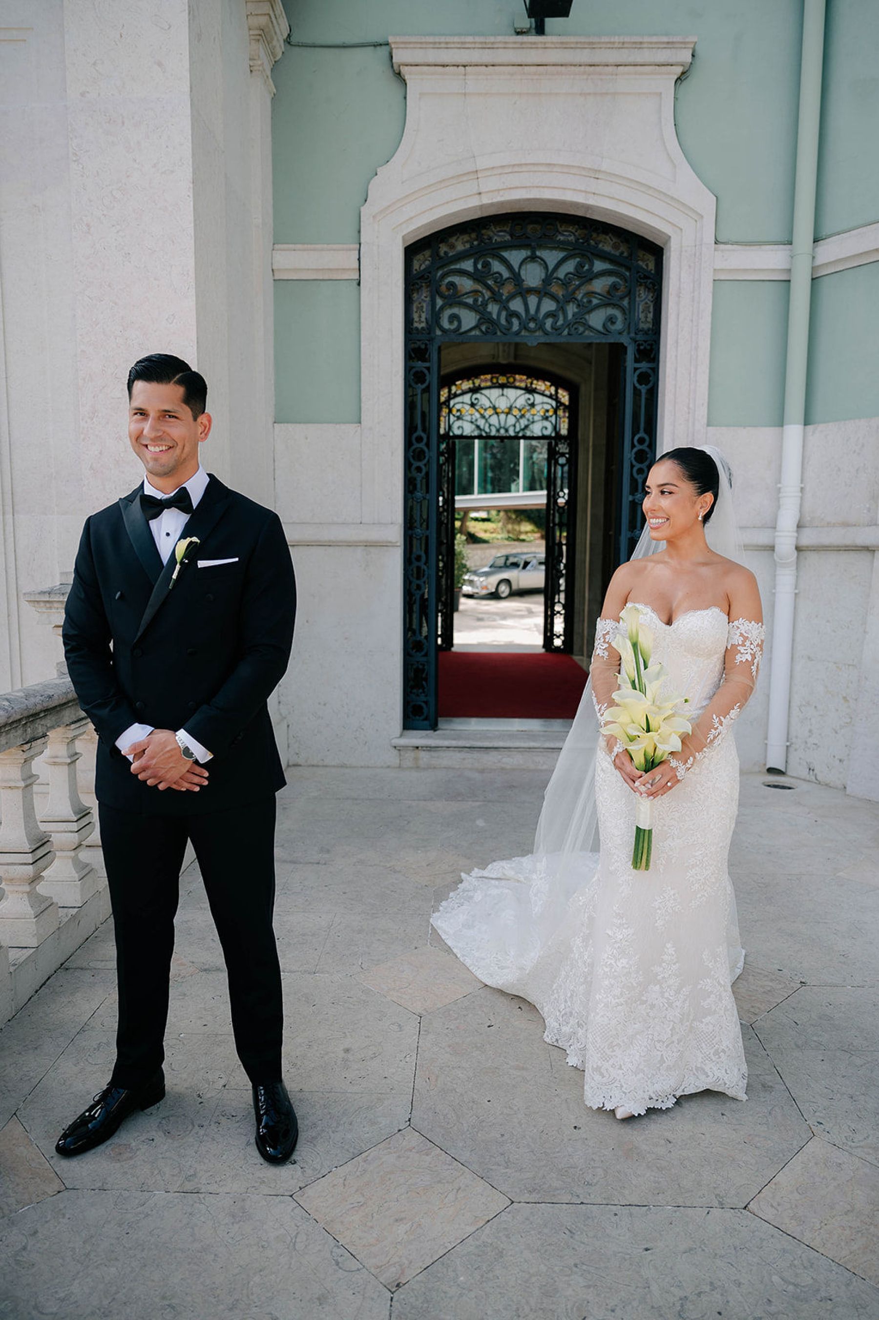 They Said Yes at Lake Como and Got Married in Lisbon: Brittney &amp; Luis's Wedding at Vandelli Botanical Gardens photo