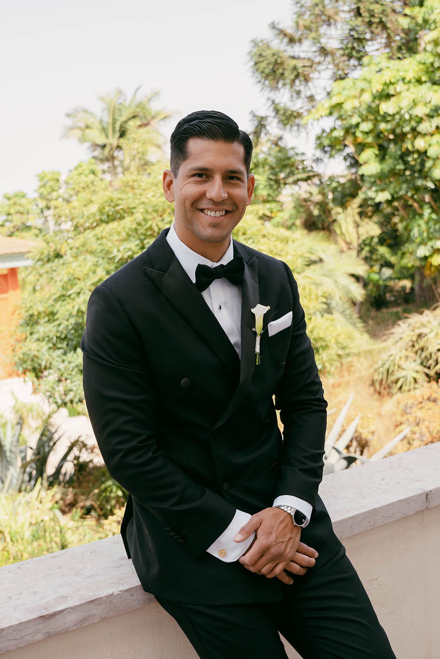 They Said Yes at Lake Como and Got Married in Lisbon: Brittney &amp; Luis's Wedding at Vandelli Botanical Gardens photo