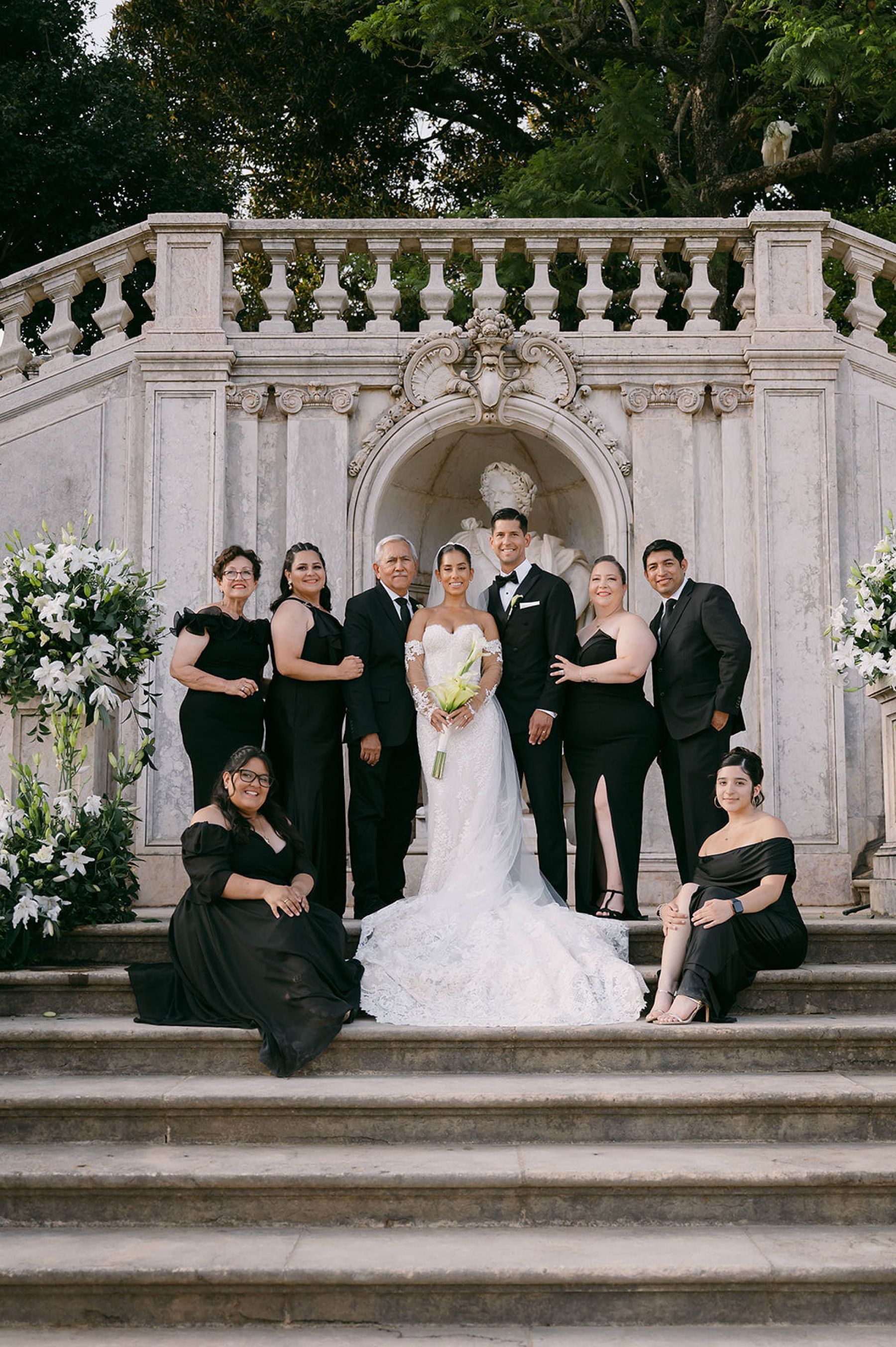 They Said Yes at Lake Como and Got Married in Lisbon: Brittney &amp; Luis's Wedding at Vandelli Botanical Gardens photo