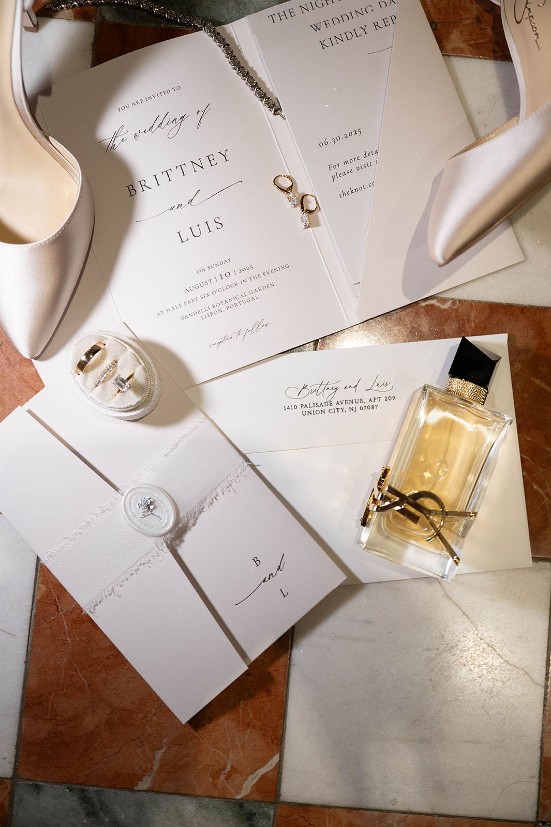 They Said Yes at Lake Como and Got Married in Lisbon: Brittney &amp; Luis's Wedding at Vandelli Botanical Gardens photo