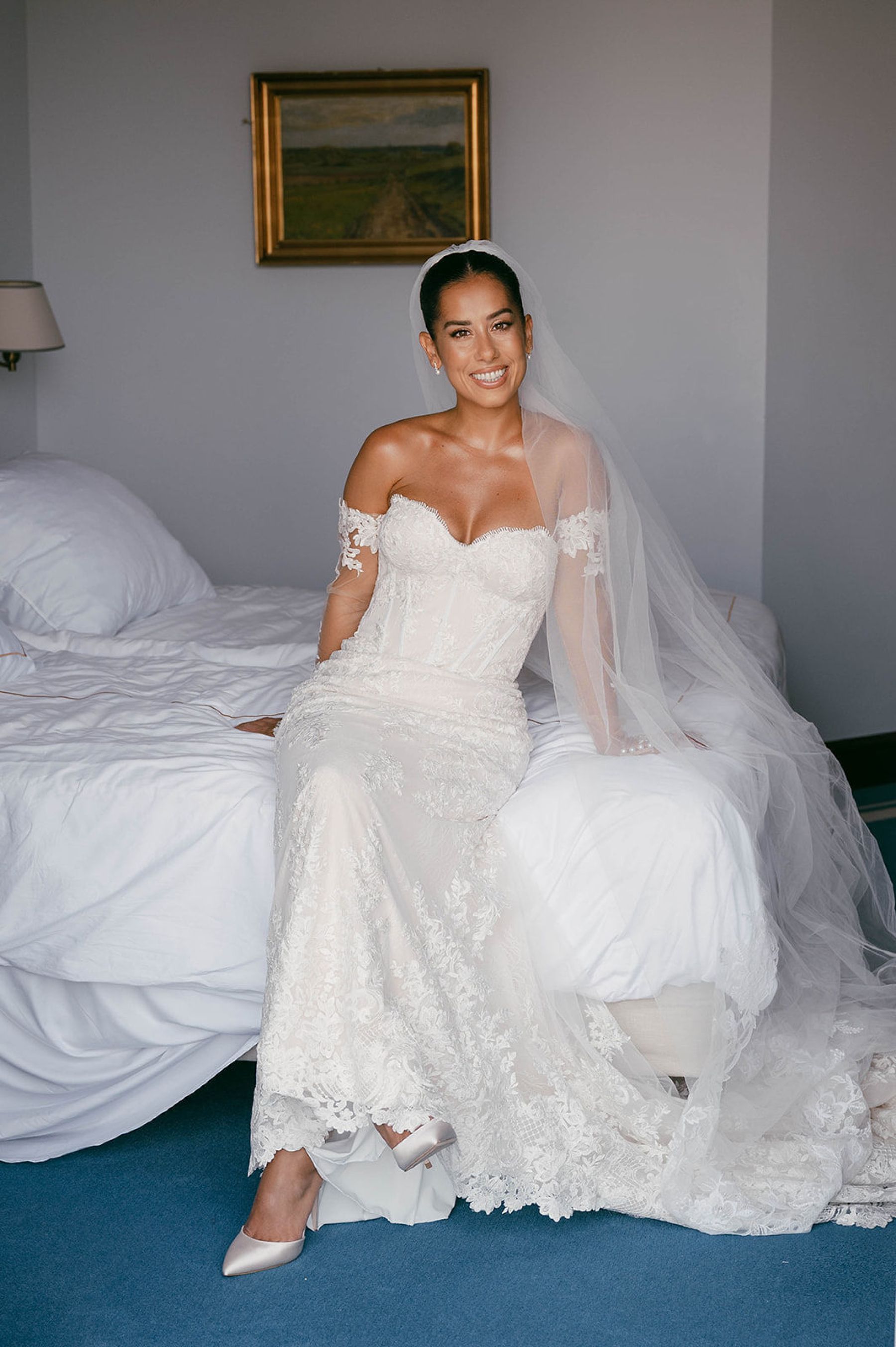 They Said Yes at Lake Como and Got Married in Lisbon: Brittney &amp; Luis's Wedding at Vandelli Botanical Gardens photo