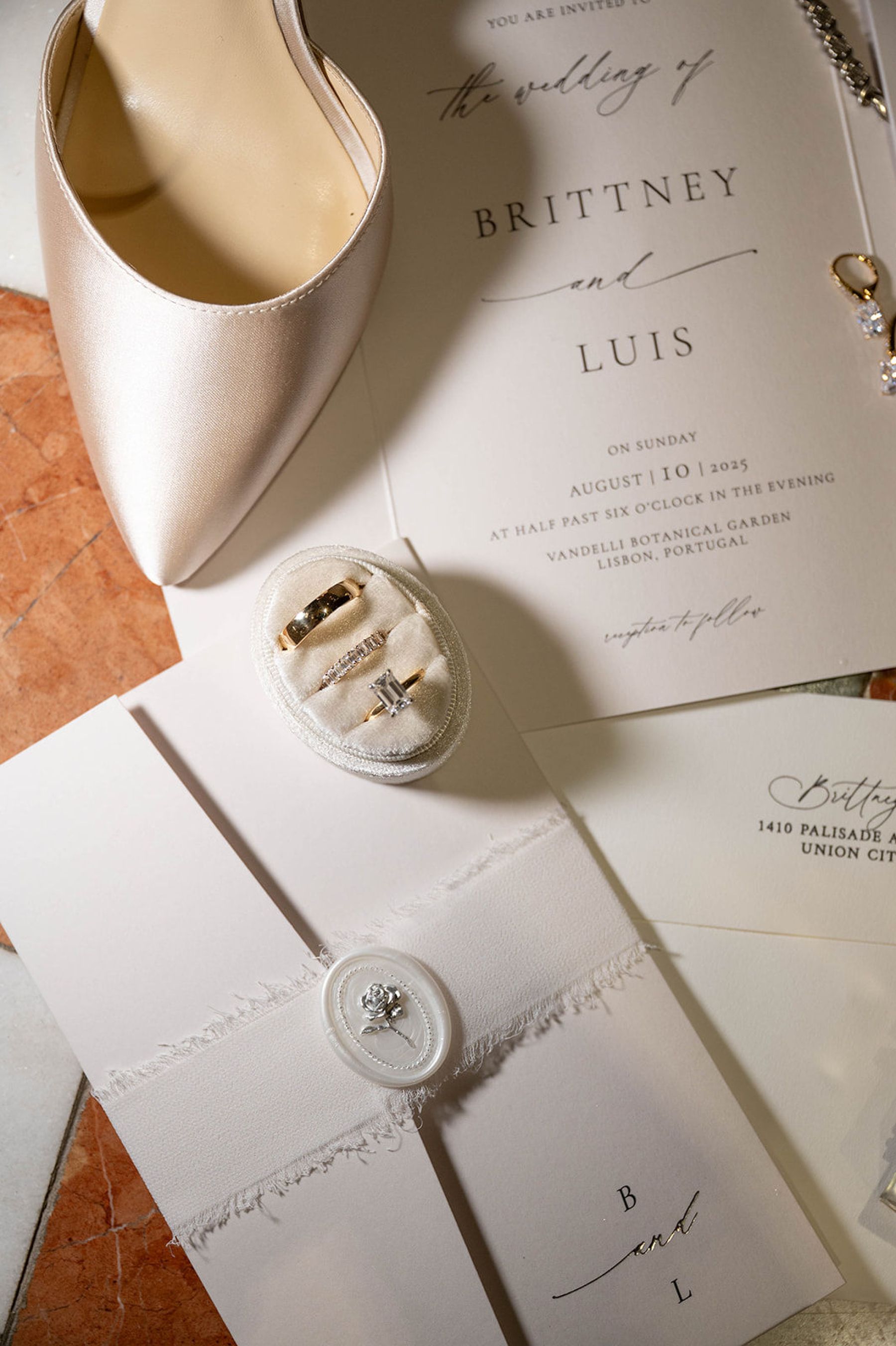 They Said Yes at Lake Como and Got Married in Lisbon: Brittney &amp; Luis's Wedding at Vandelli Botanical Gardens photo