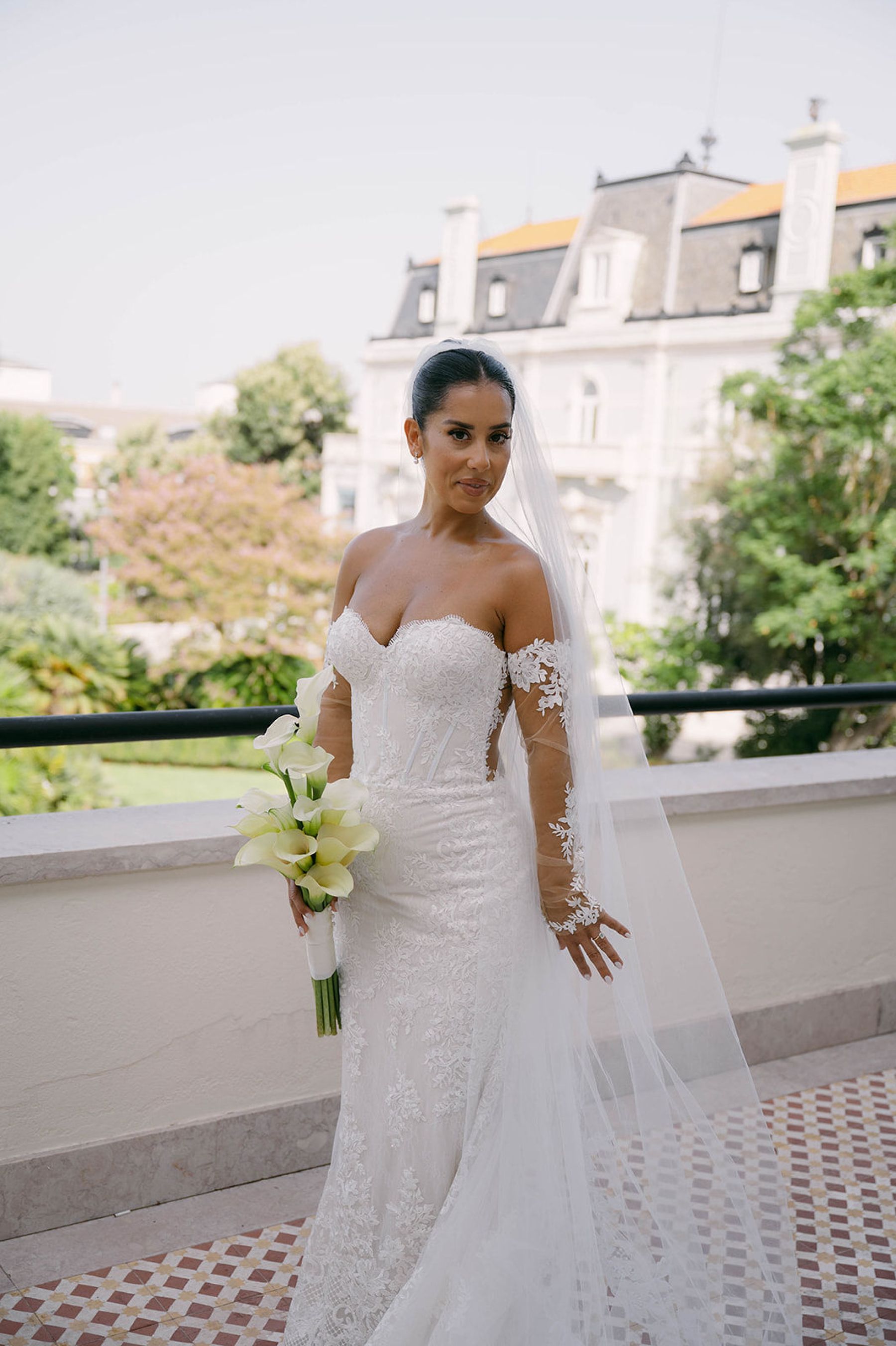 They Said Yes at Lake Como and Got Married in Lisbon: Brittney &amp; Luis's Wedding at Vandelli Botanical Gardens photo