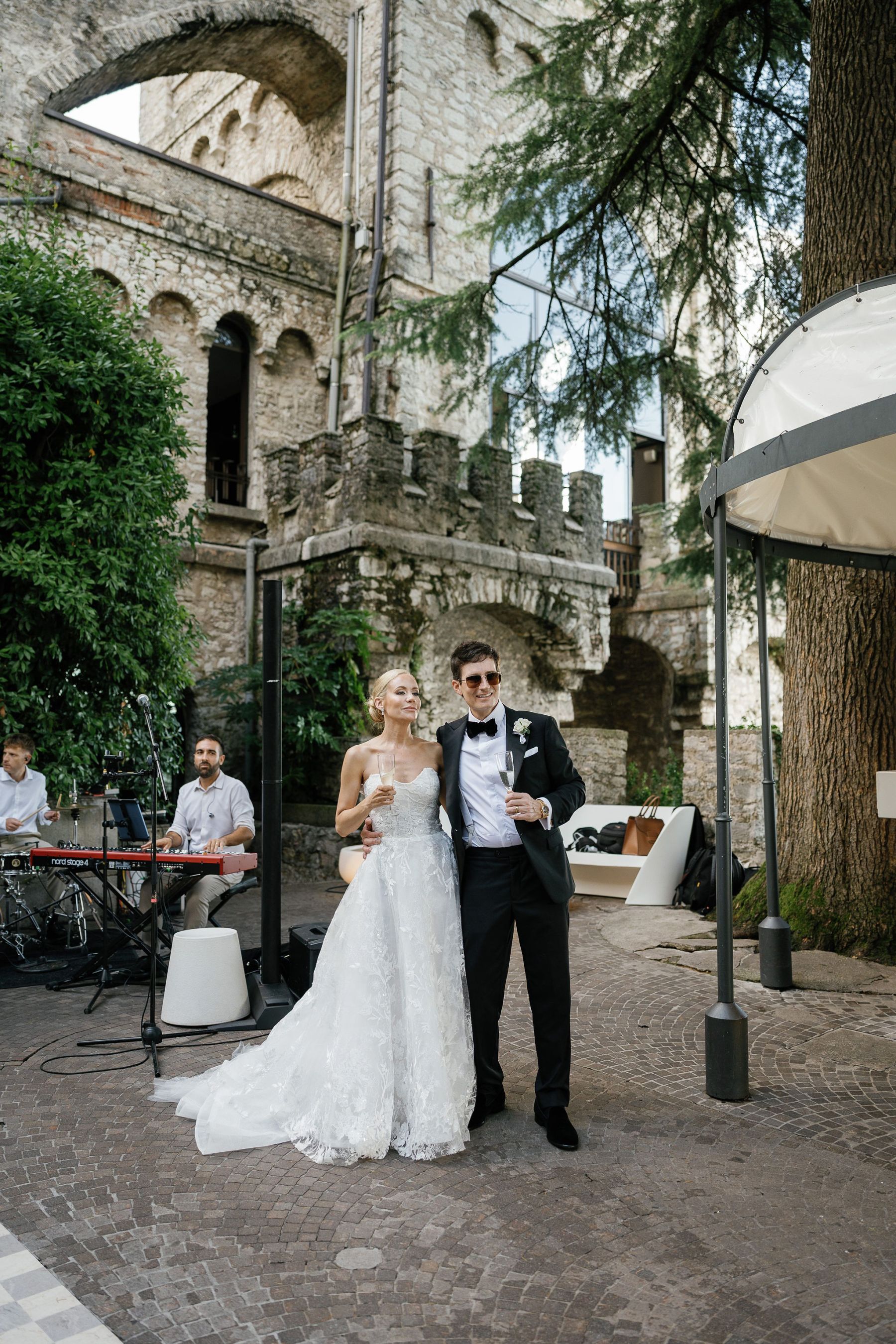 “I Don’t Think I’ll Ever Quite Be Over It”: Lindsey &amp; Elliott’s Wedding at Isola del Garda photo