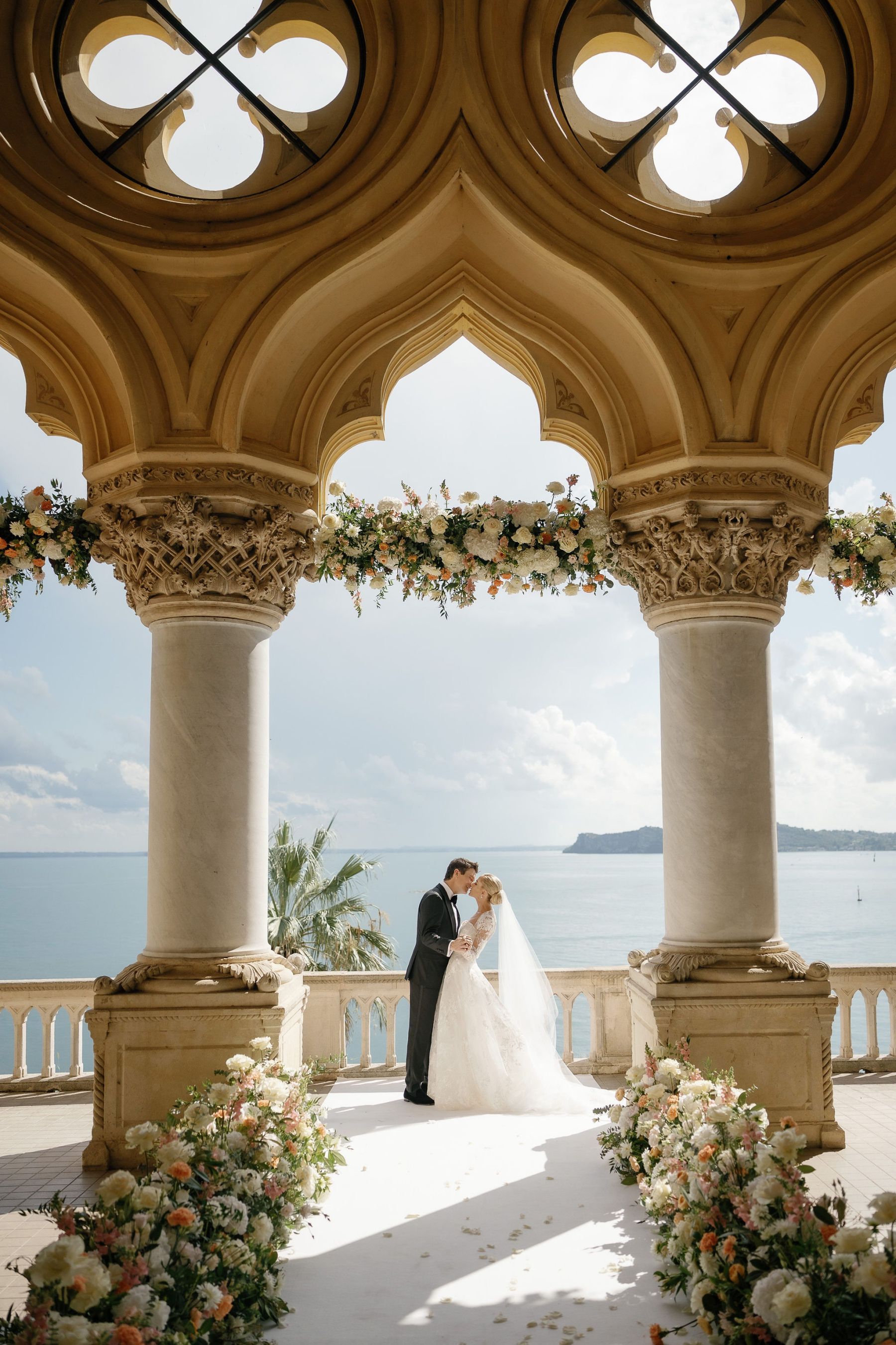 “I Don’t Think I’ll Ever Quite Be Over It”: Lindsey &amp; Elliott’s Wedding at Isola del Garda photo