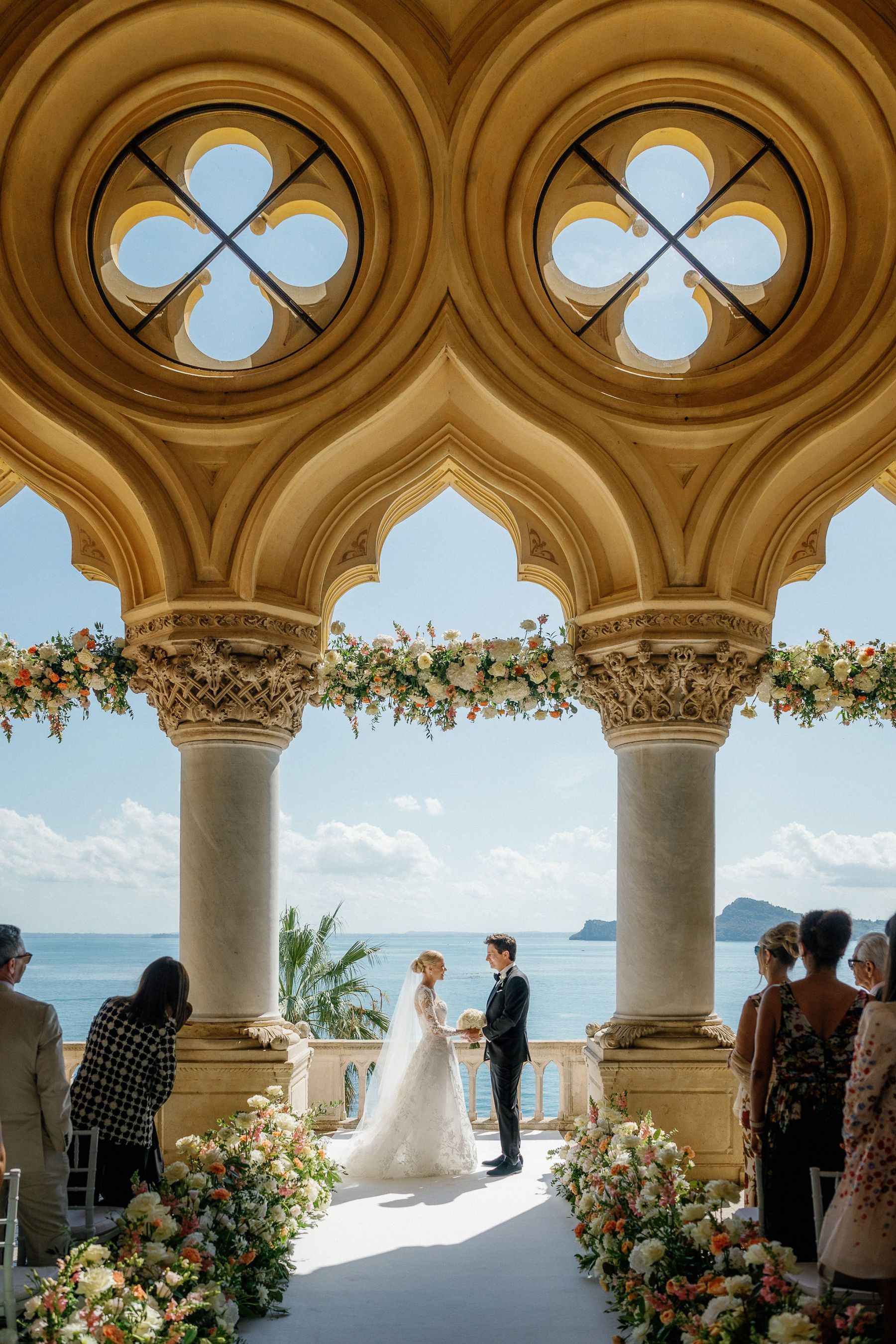 “I Don’t Think I’ll Ever Quite Be Over It”: Lindsey &amp; Elliott’s Wedding at Isola del Garda photo