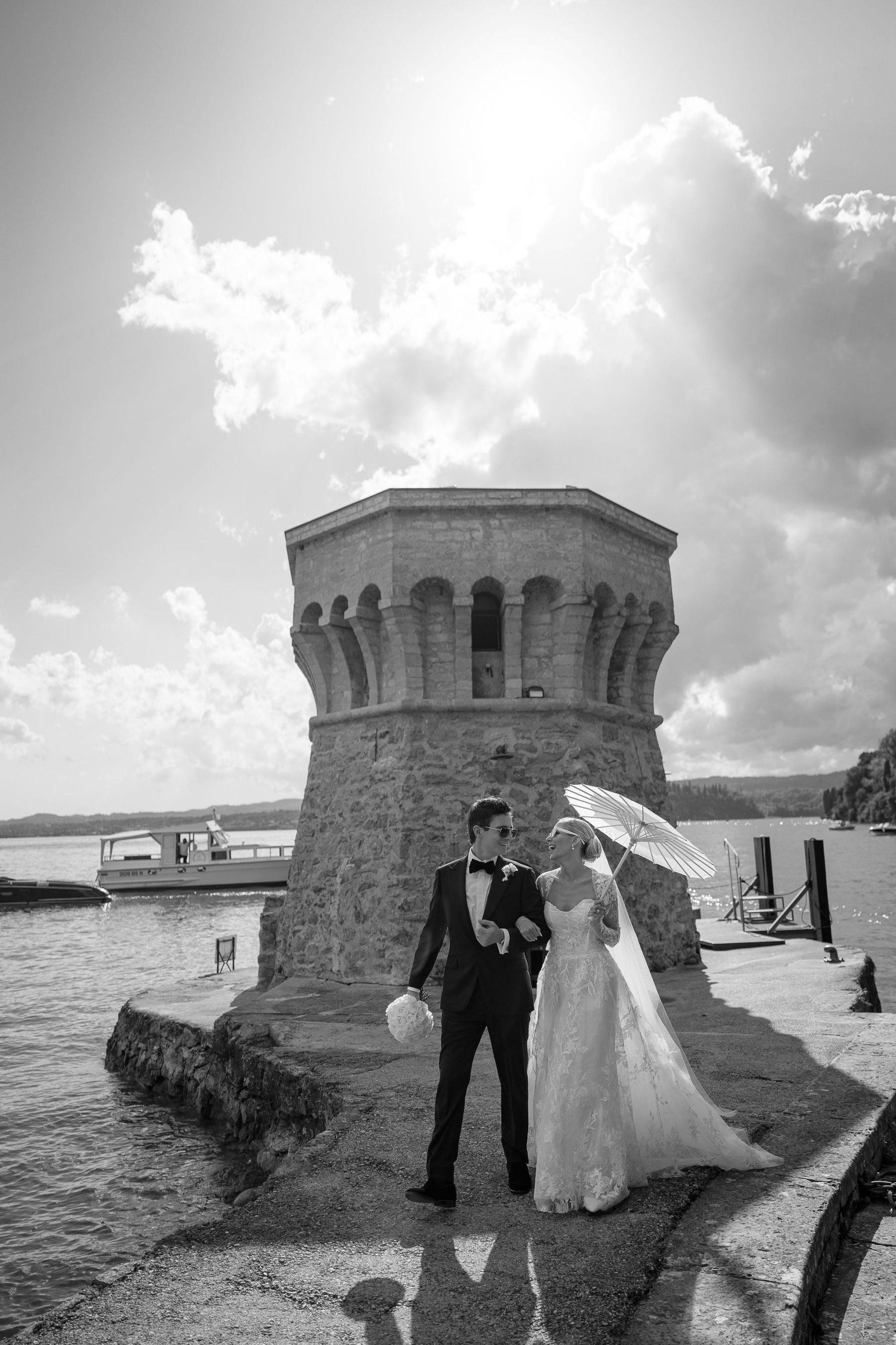 “I Don’t Think I’ll Ever Quite Be Over It”: Lindsey &amp; Elliott’s Wedding at Isola del Garda photo