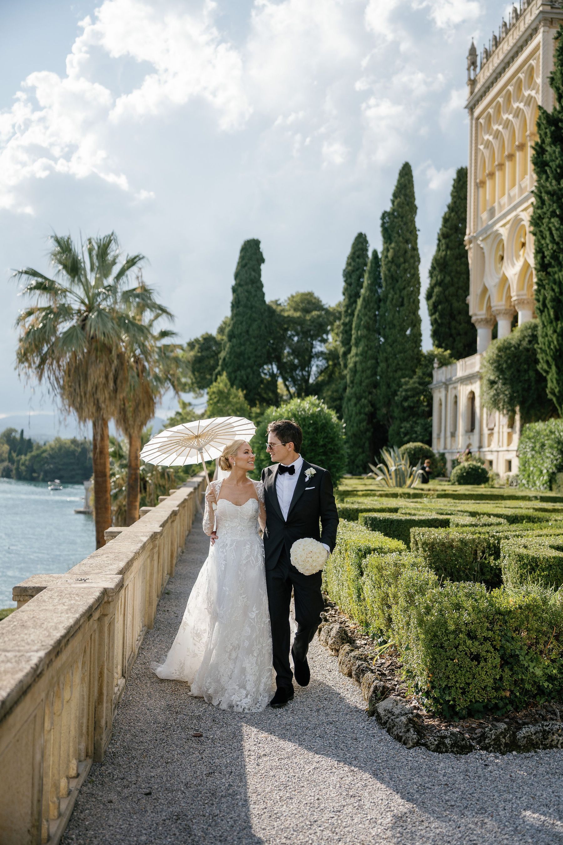 “I Don’t Think I’ll Ever Quite Be Over It”: Lindsey &amp; Elliott’s Wedding at Isola del Garda photo