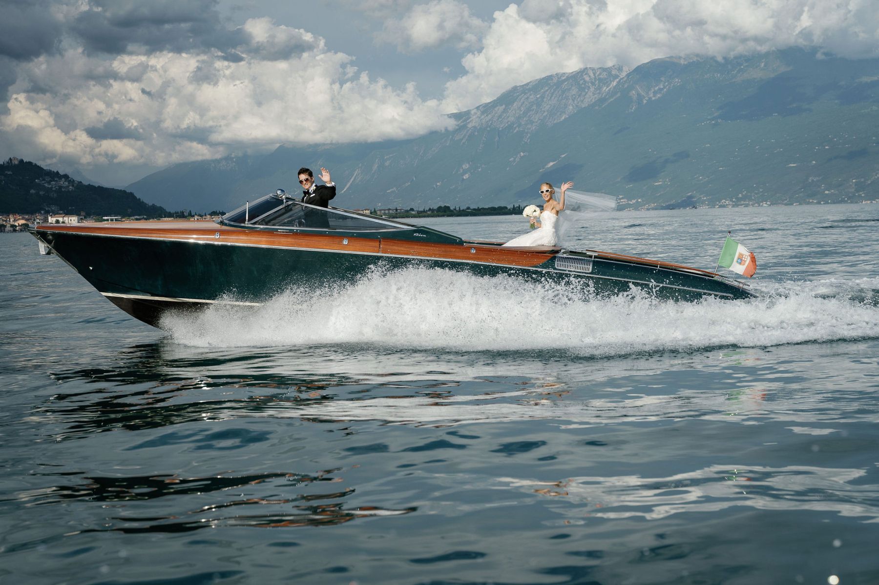 “I Don’t Think I’ll Ever Quite Be Over It”: Lindsey &amp; Elliott’s Wedding at Isola del Garda photo