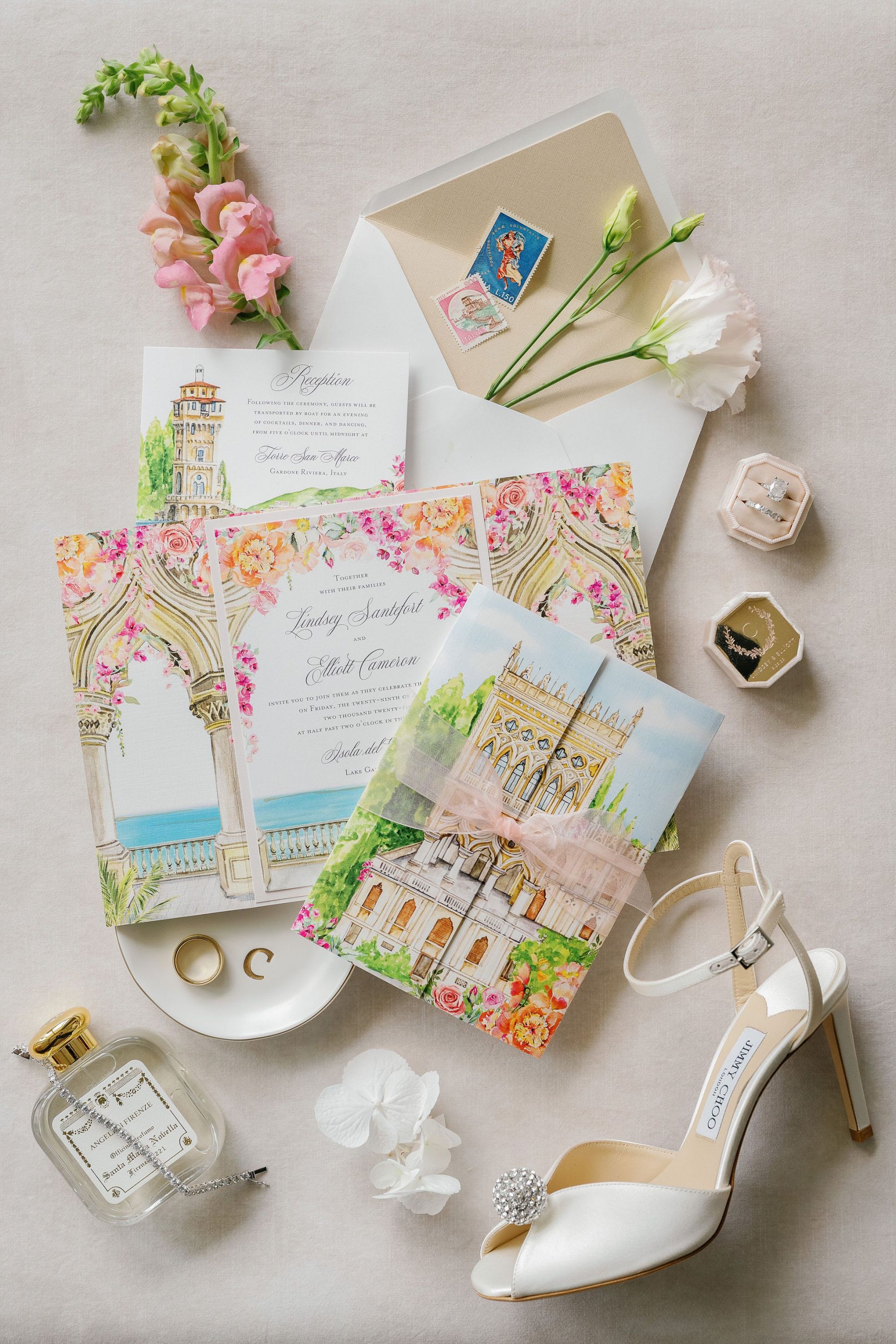 “I Don’t Think I’ll Ever Quite Be Over It”: Lindsey &amp; Elliott’s Wedding at Isola del Garda photo