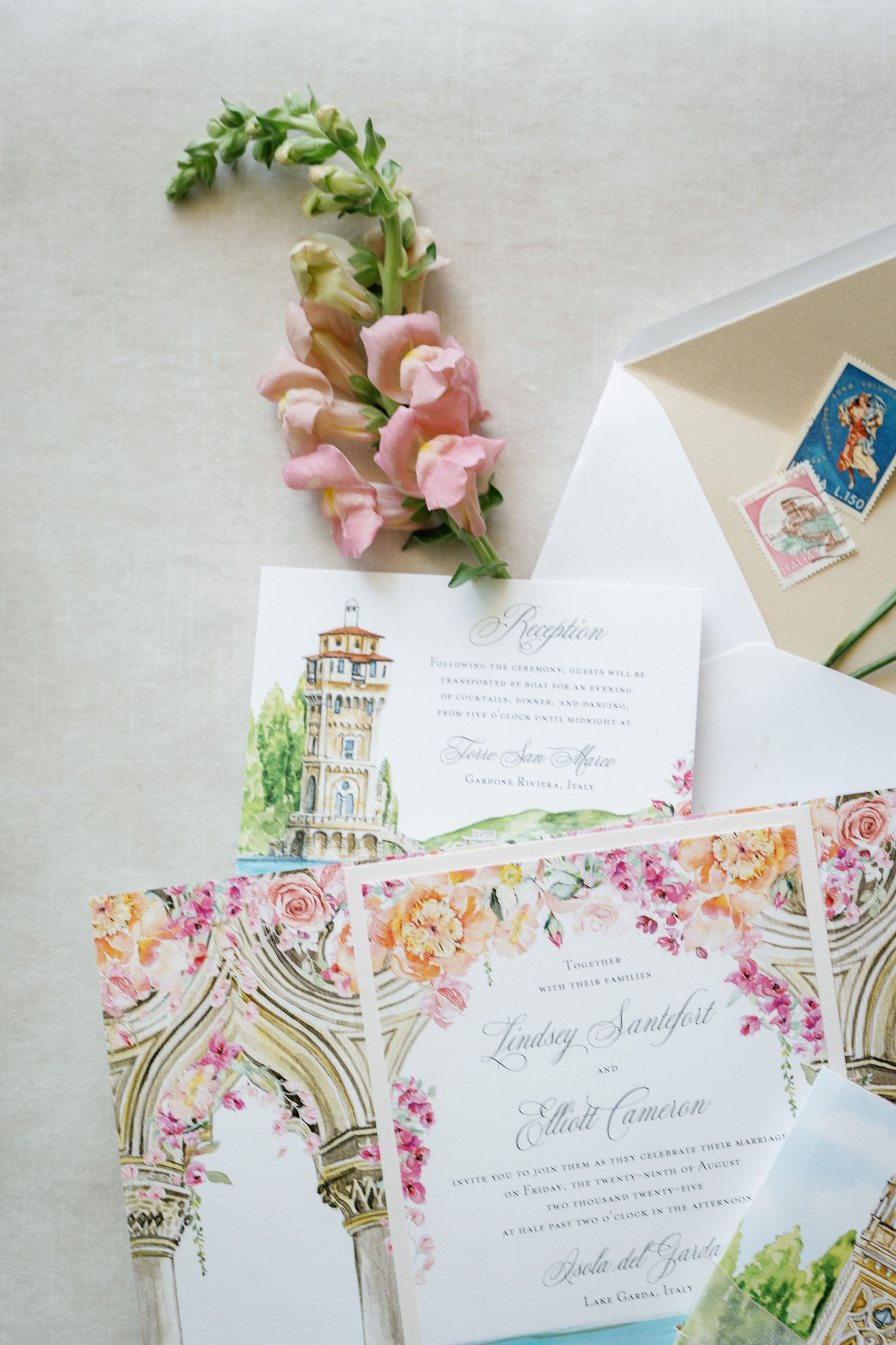 “I Don’t Think I’ll Ever Quite Be Over It”: Lindsey &amp; Elliott’s Wedding at Isola del Garda photo
