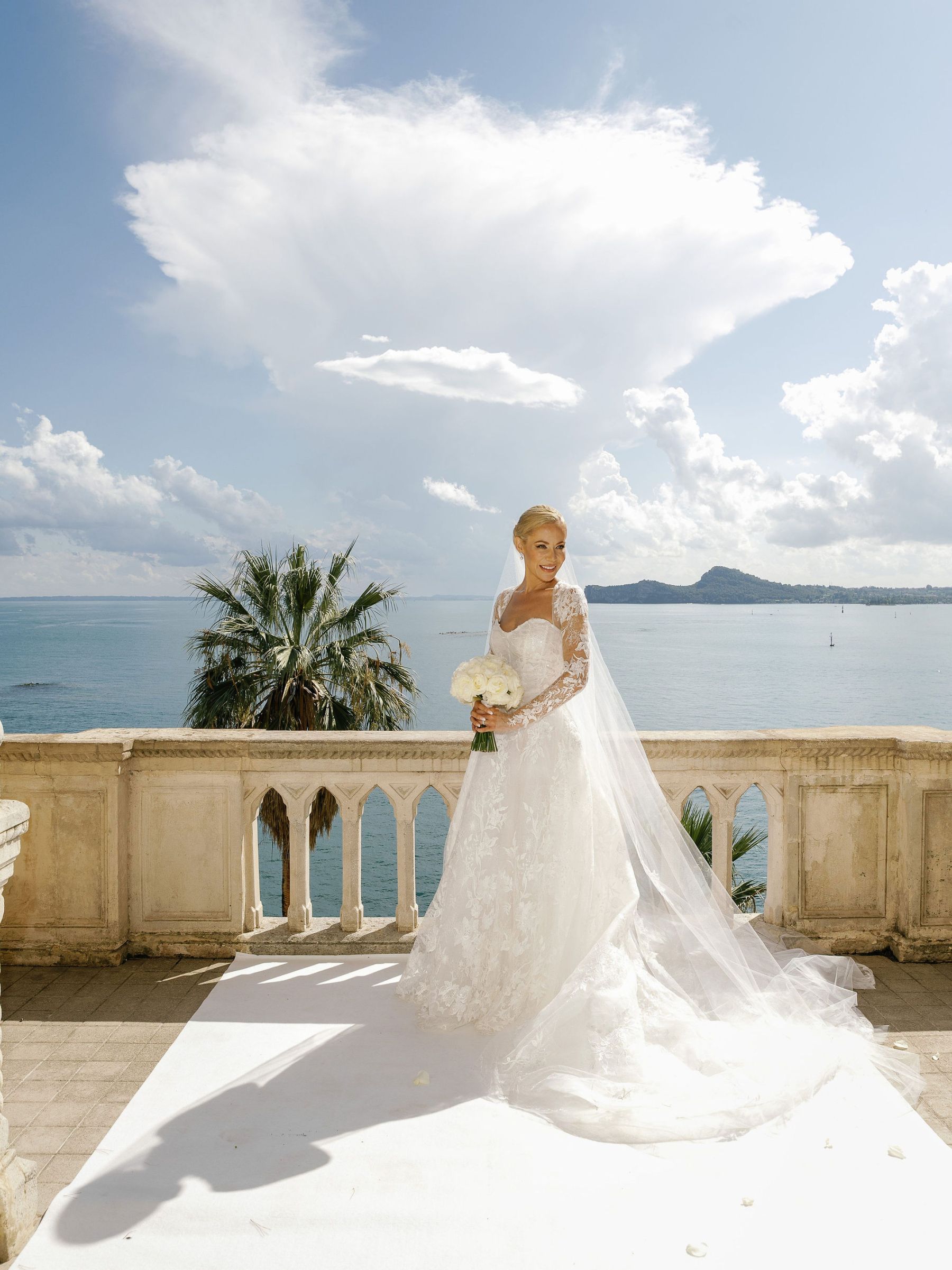 “I Don’t Think I’ll Ever Quite Be Over It”: Lindsey &amp; Elliott’s Wedding at Isola del Garda photo