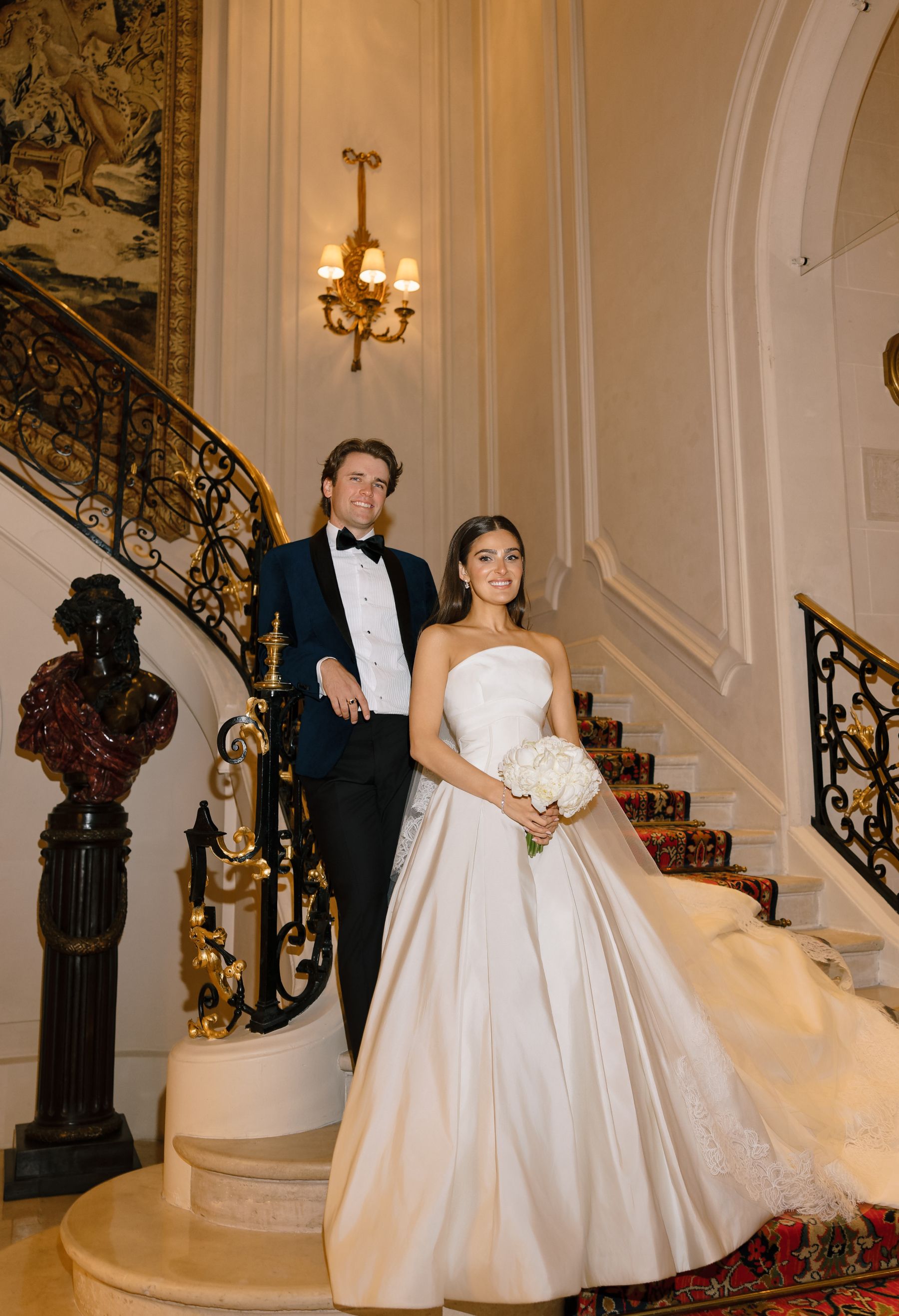 They Wanted Paris. They Got Everything: Savannah &amp; Connor's Wedding at the Ritz Paris and Inter Continental Le Grand photo