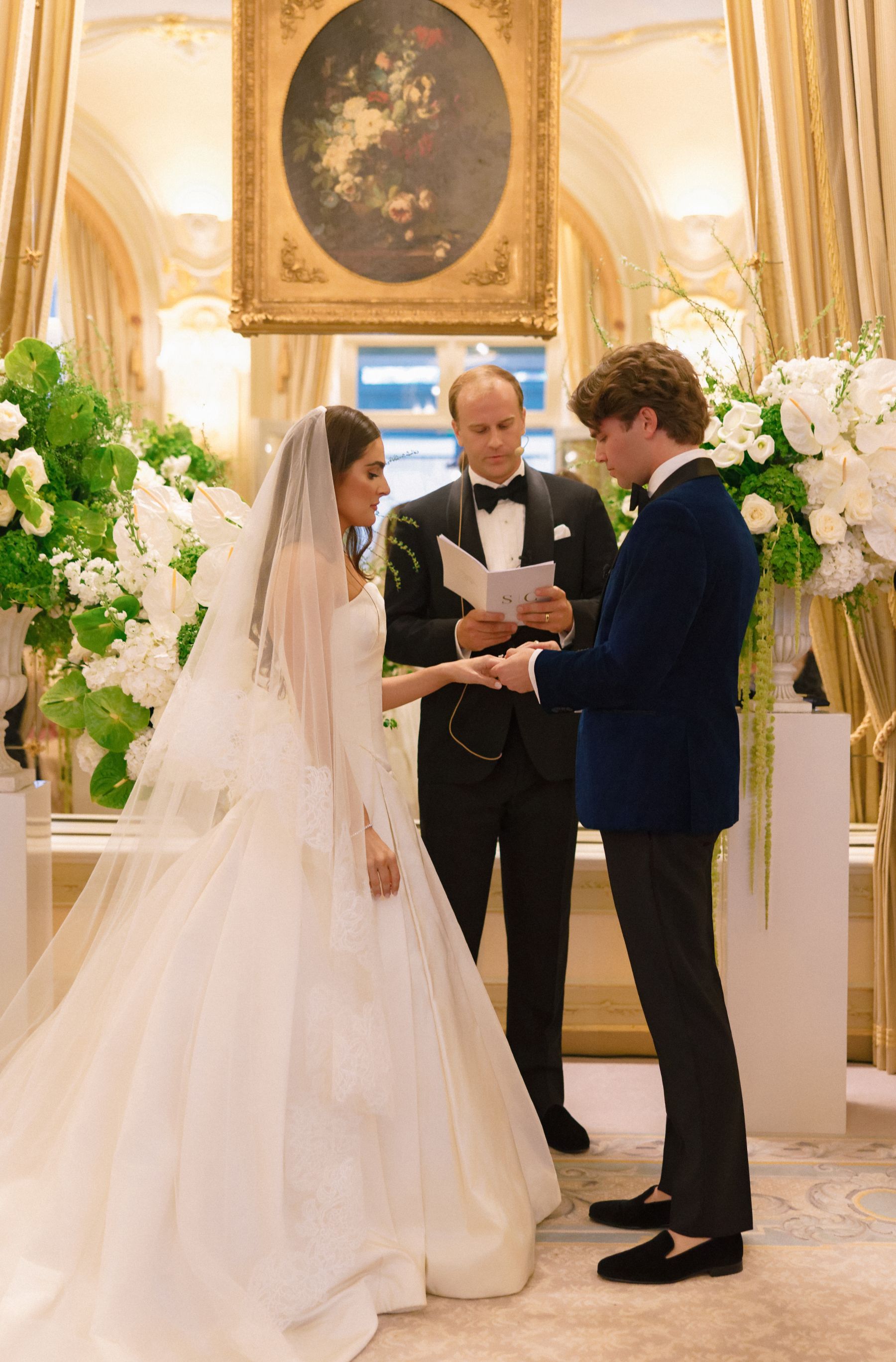They Wanted Paris. They Got Everything: Savannah &amp; Connor's Wedding at the Ritz Paris and Inter Continental Le Grand photo